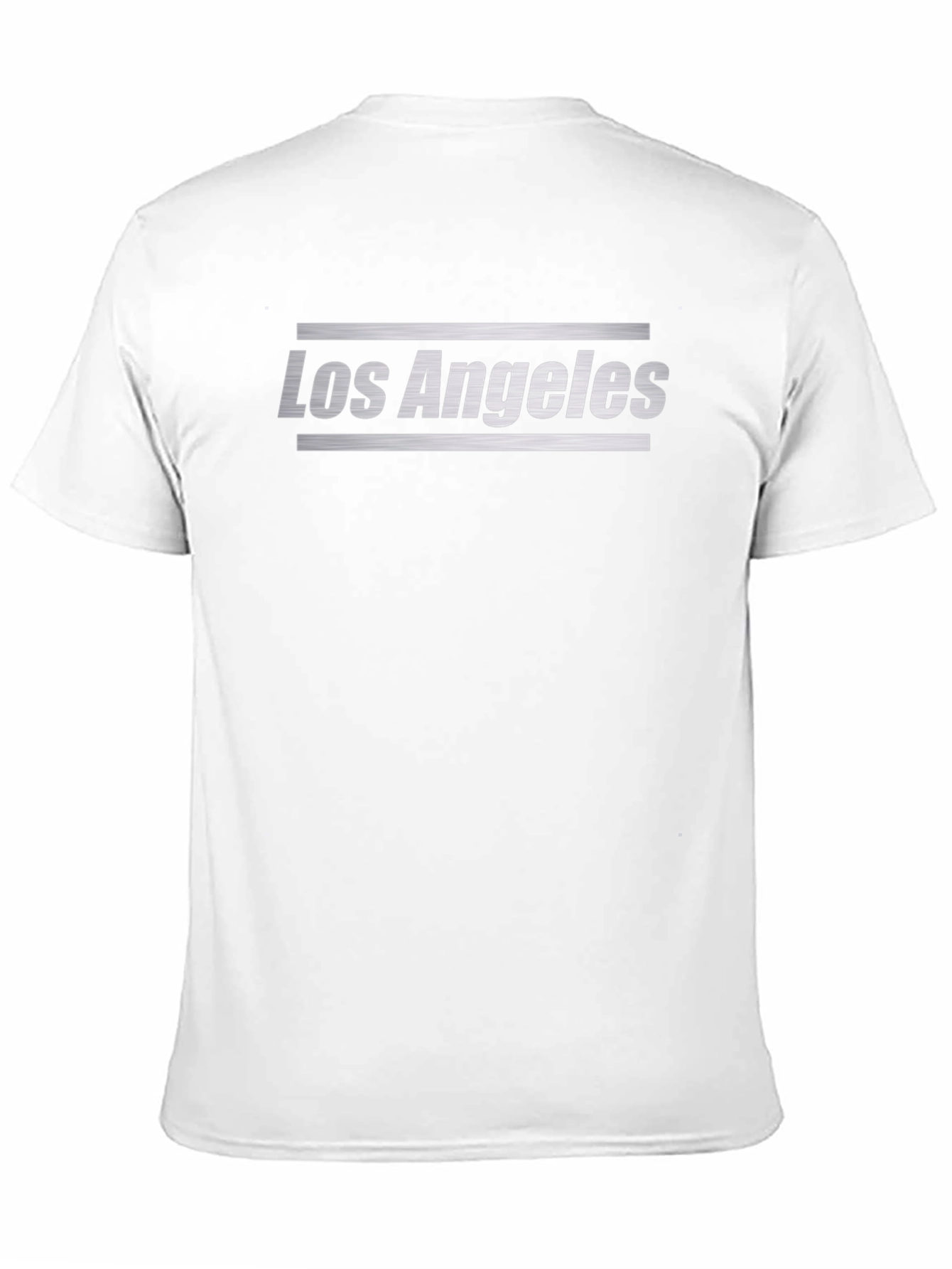 Black Los Angeles Graphic Tee - Modern City Style view 11