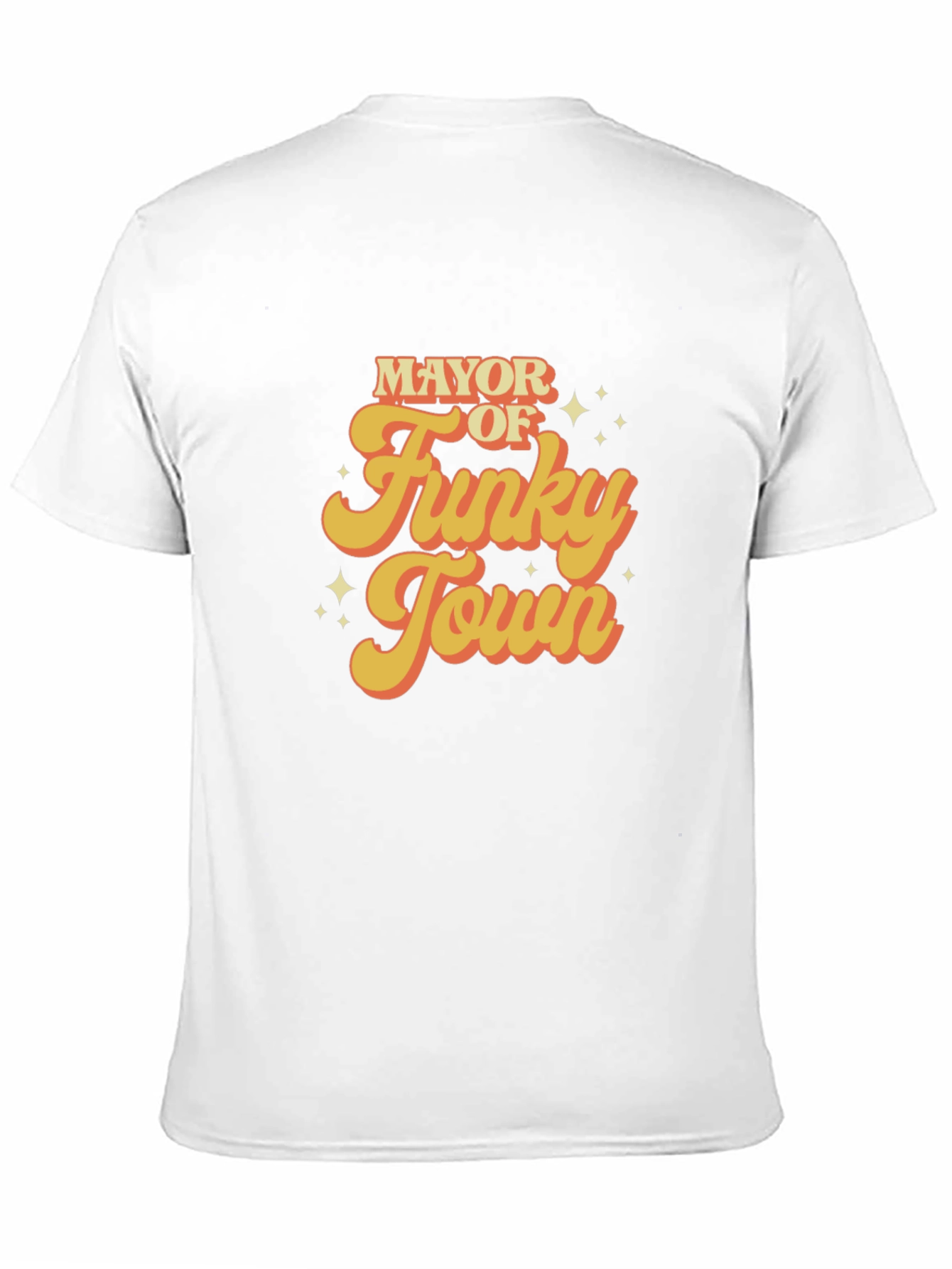 Black Mayor of Funky Town Graphic Tee - Retro Design view 11
