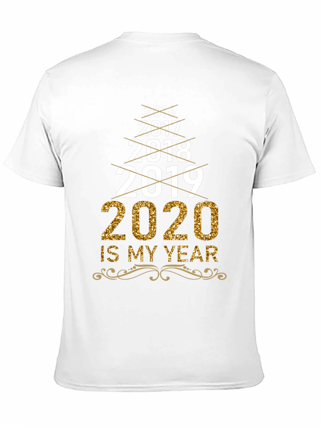 Black 2020 Is My Year T-Shirt view 11