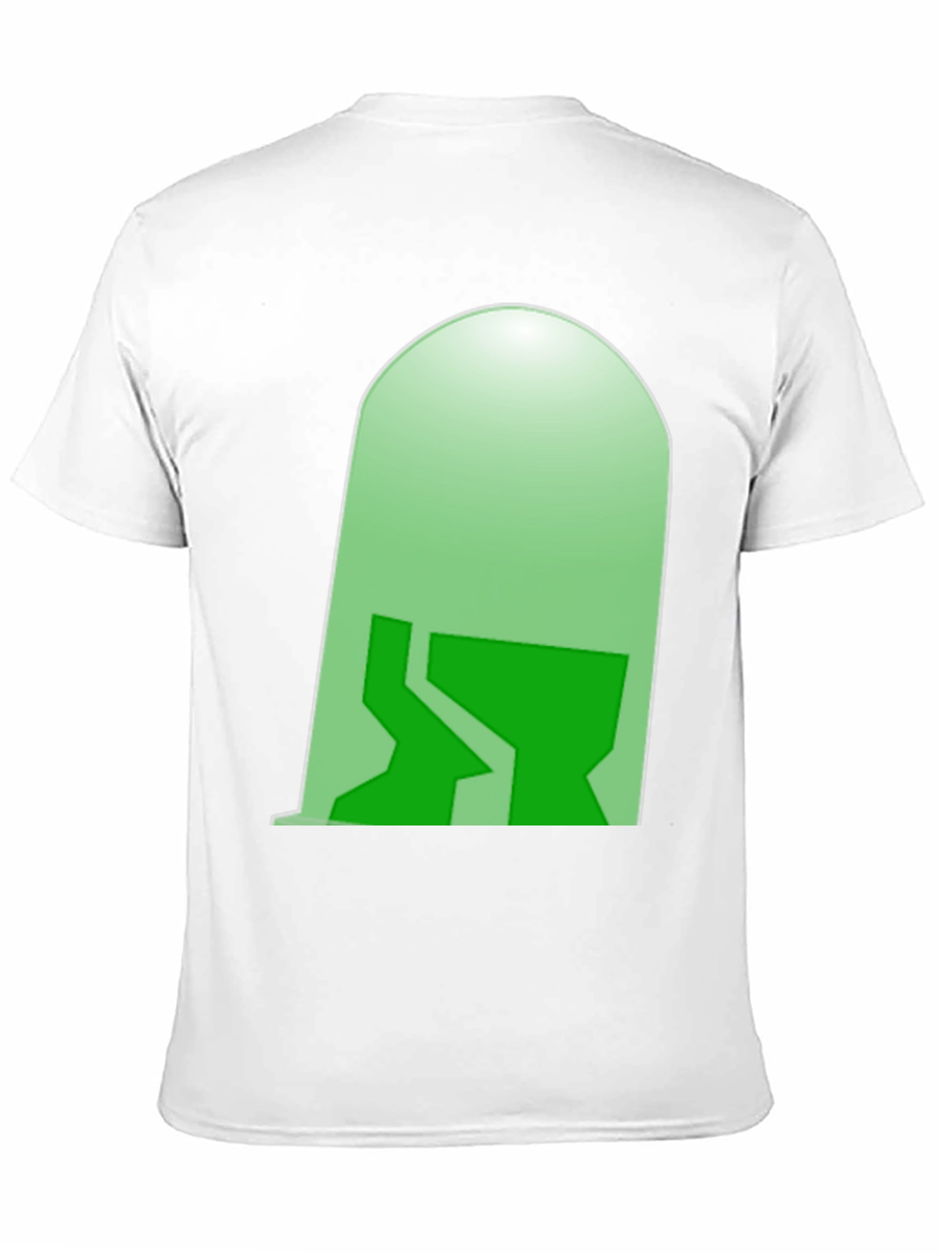 Black Green Tombstone T-Shirt - Unique Graphic Tee view 11