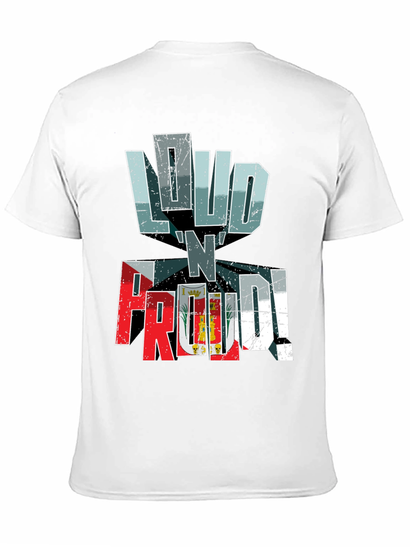 Black Loud 'N' Proud Graphic Tee - Black view 11