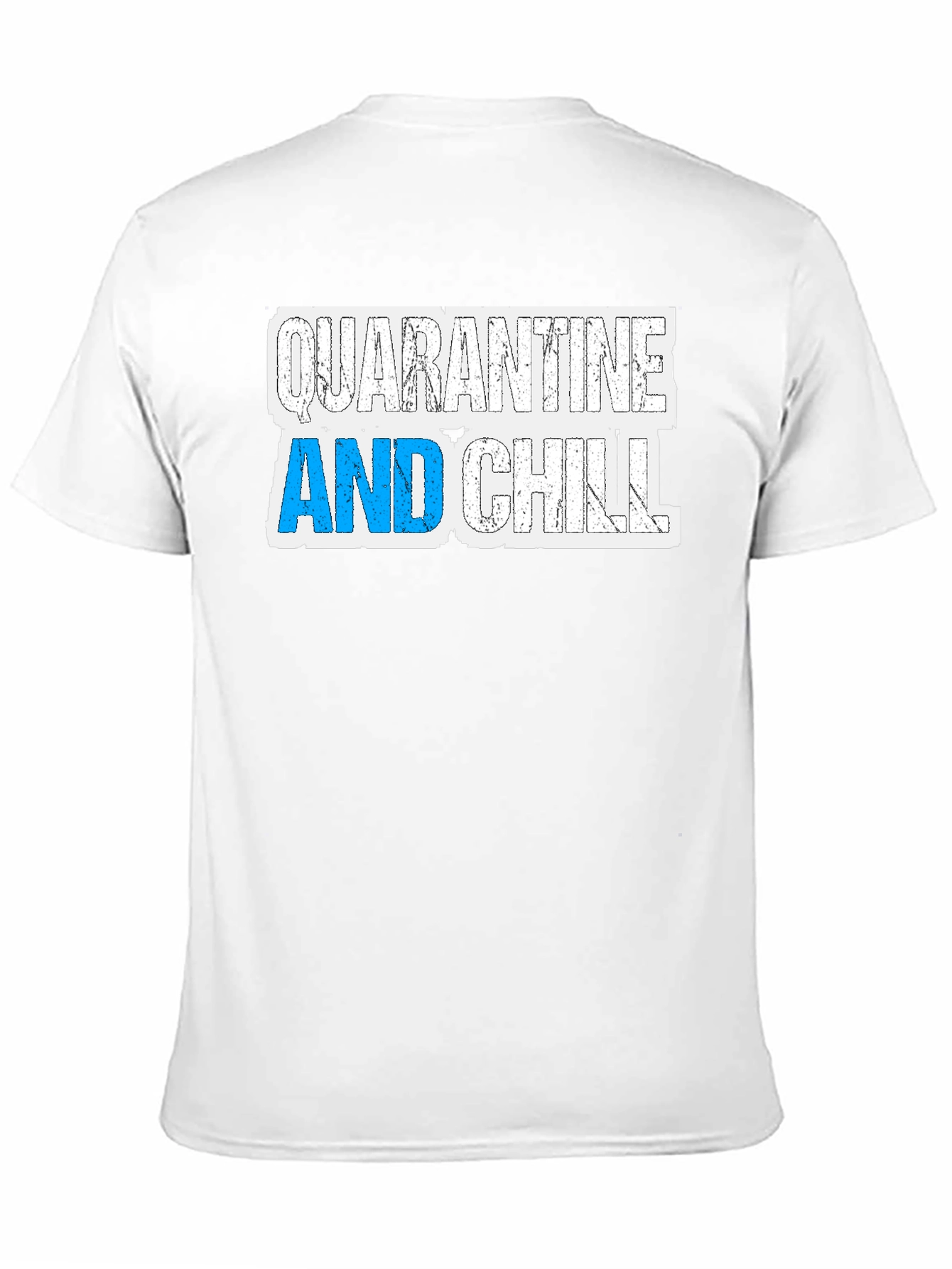 Black Quarantine and Chill Graphic Tee - Relax in Style view 11