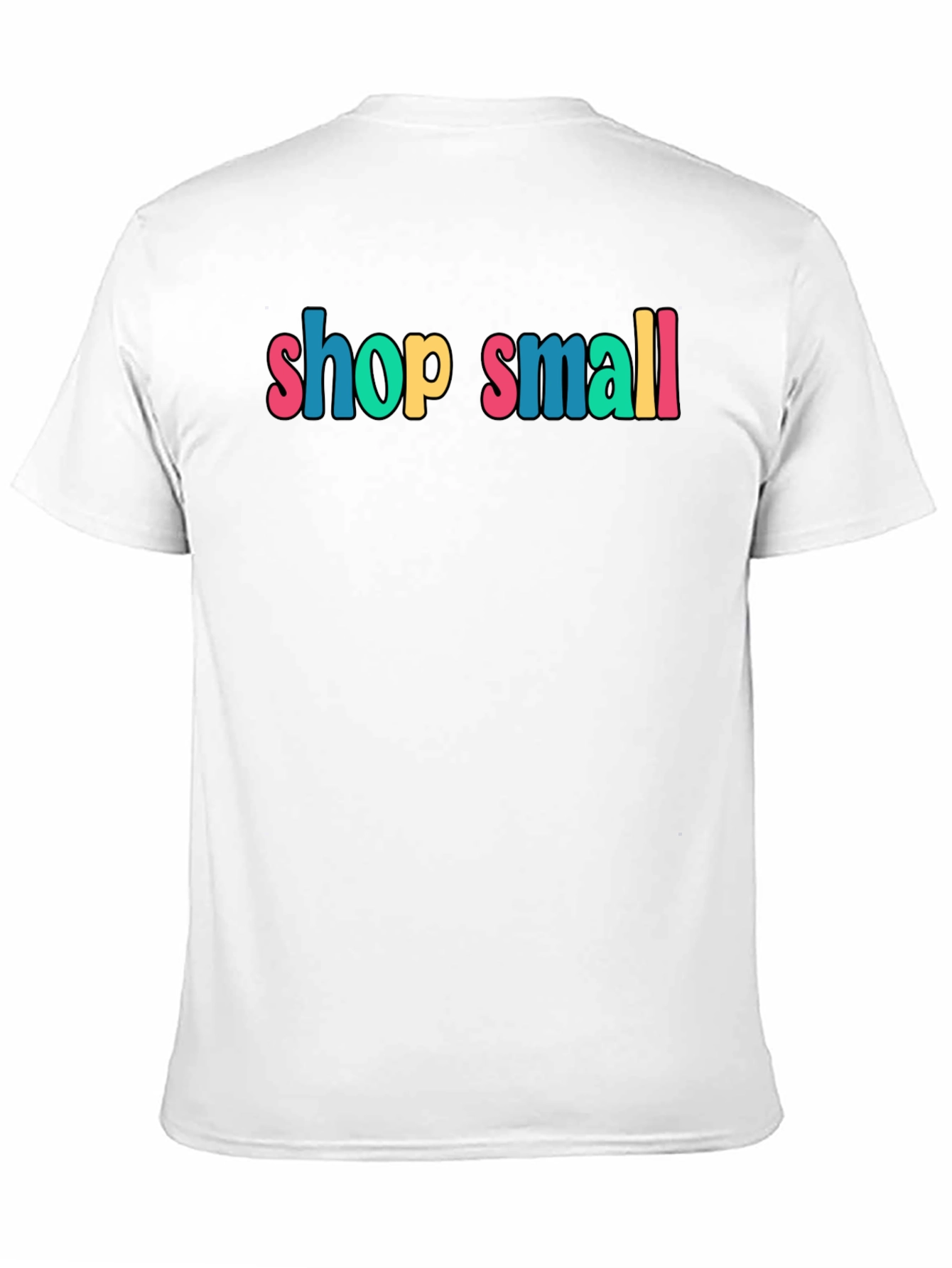 Black Shop Small Black Cotton Graphic Tee view 11