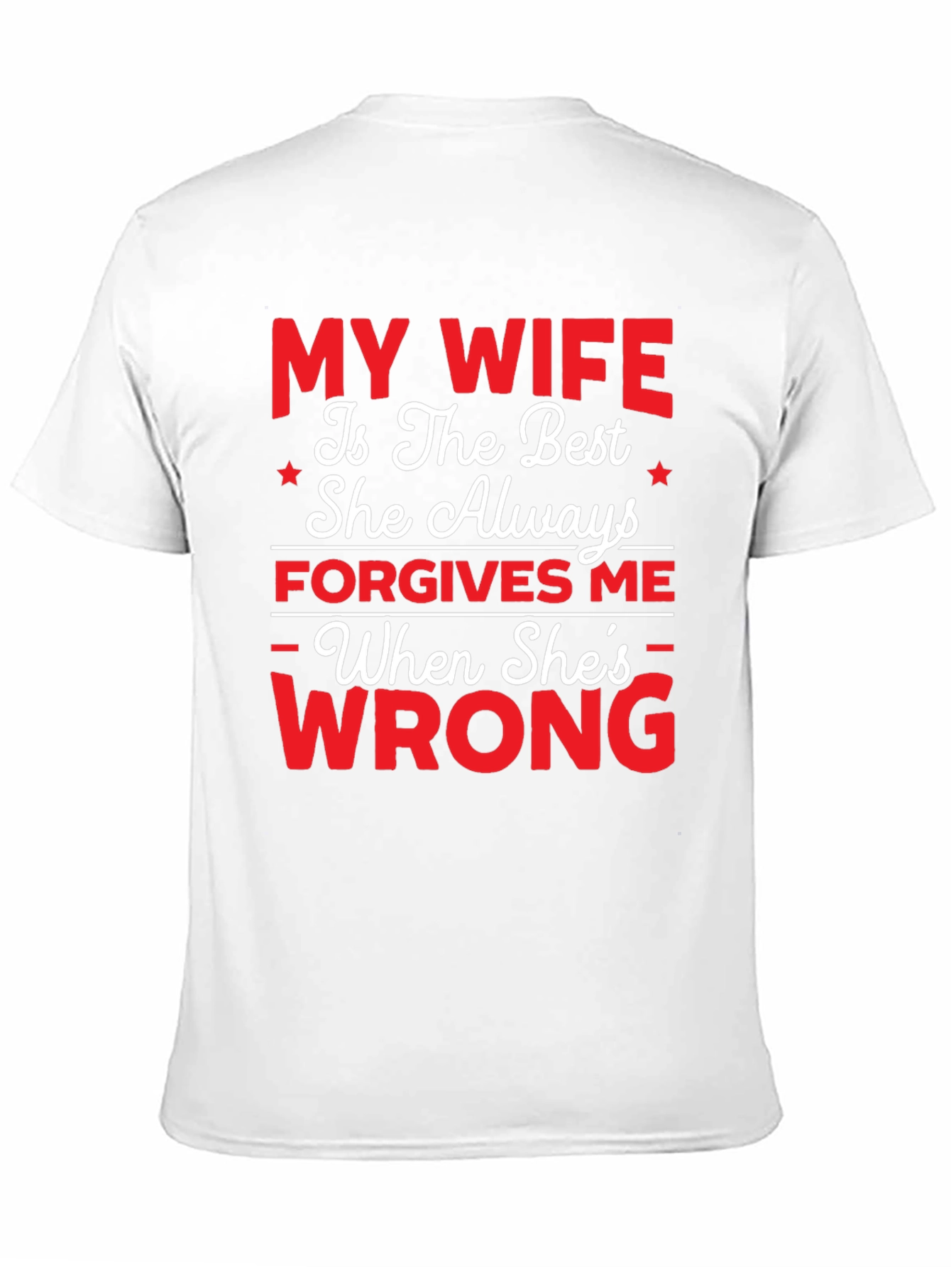 Black Funny My Wife T-Shirt - Husband Humor Tee view 11