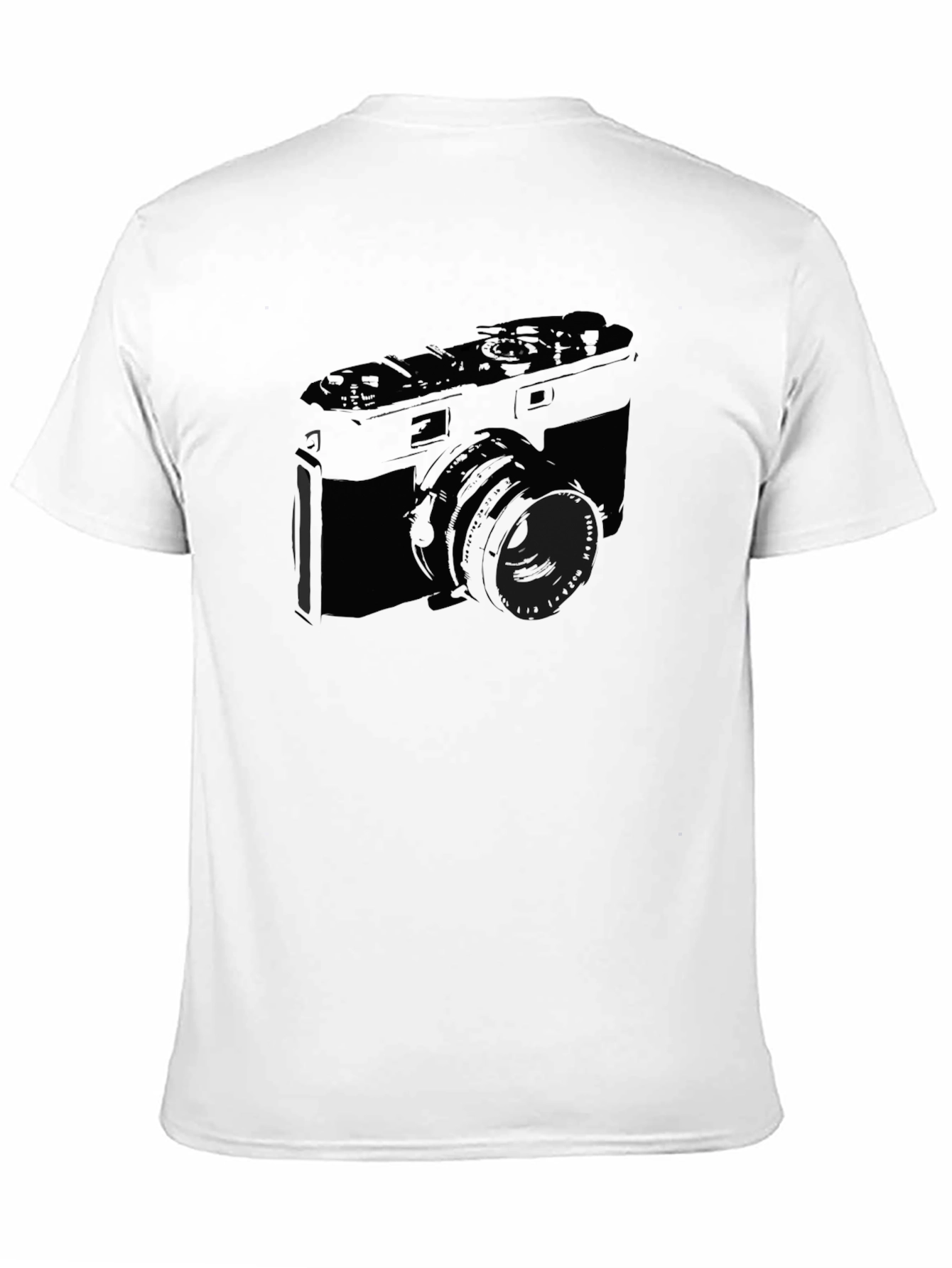 Black Retro Camera Graphic T-Shirt - Classic Photography Tee view 11