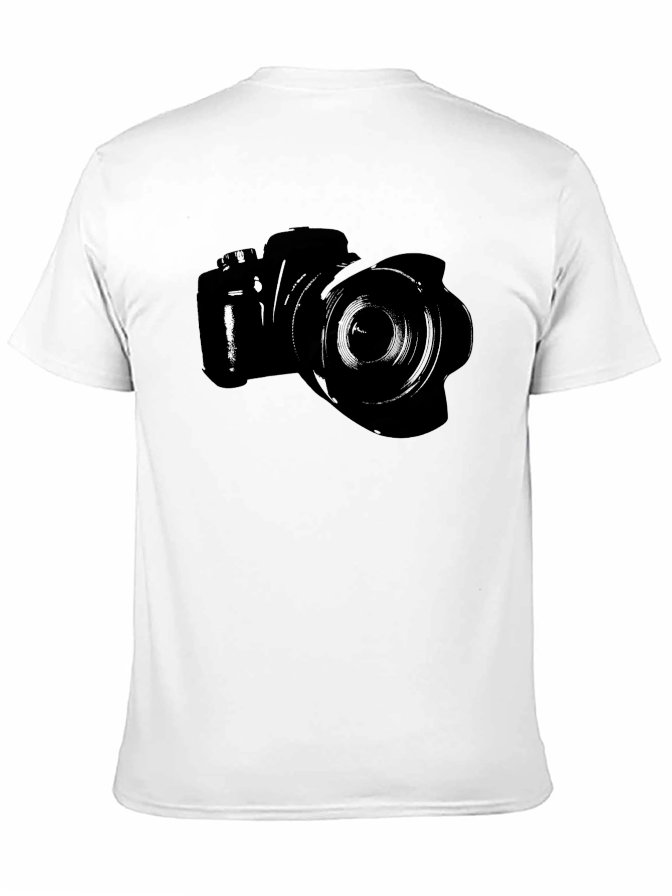 Black Camera Graphic Tee - Photographer's Must-Have view 11