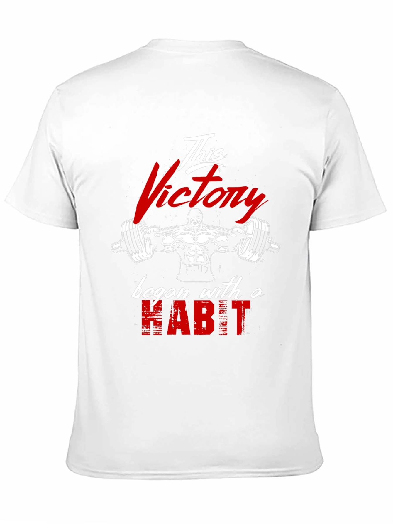Victory Habit Gym T-Shirt - Fitness Motivation - 11