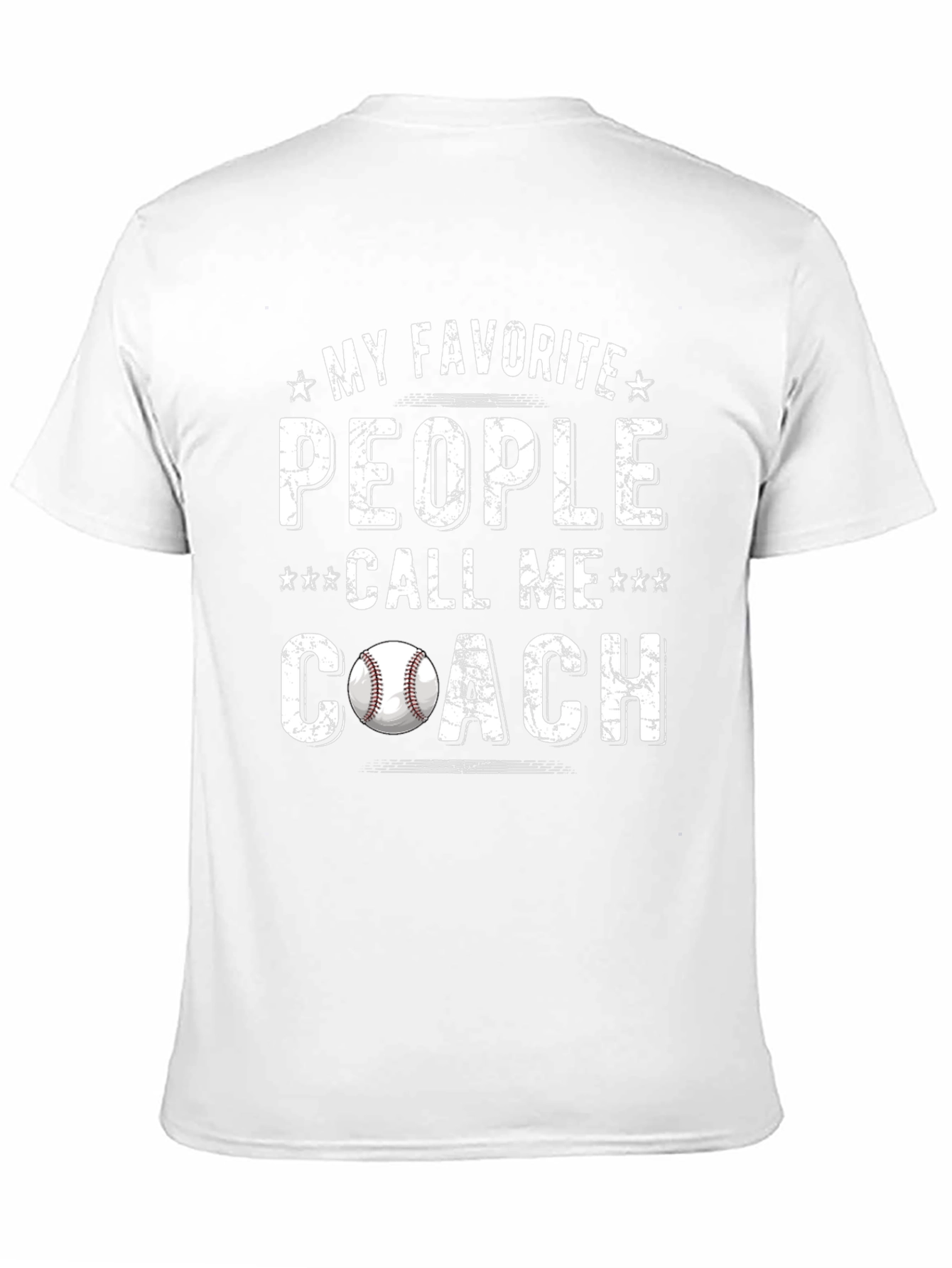 Black My Favorite People Call Me Coach Baseball T-Shirt view 11