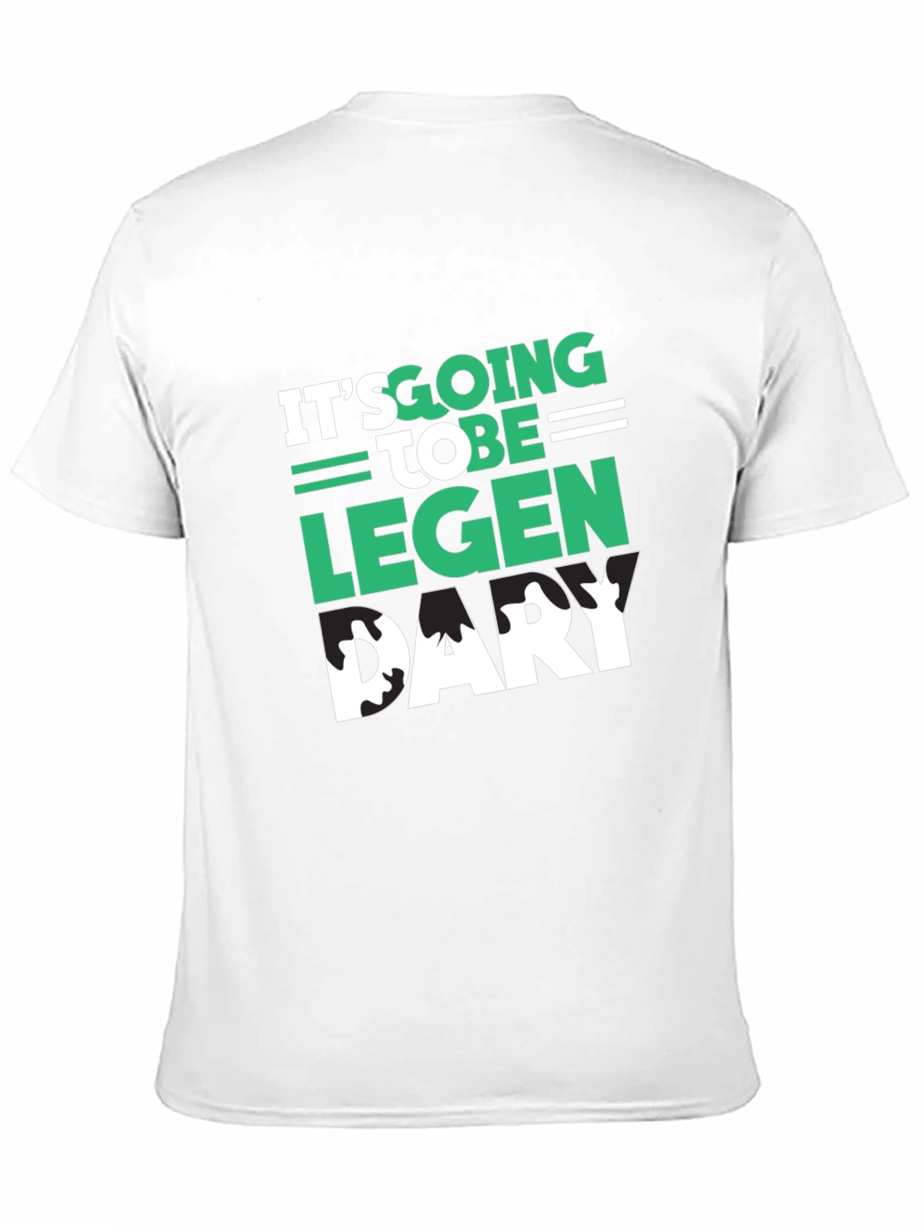 Black Legendary Graphic Tee - Stylish Men's Black T-Shirt view 11