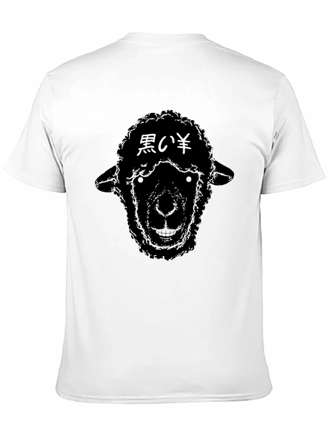 Black Black Sheep Tee - Japanese Design Soft Cotton view 11