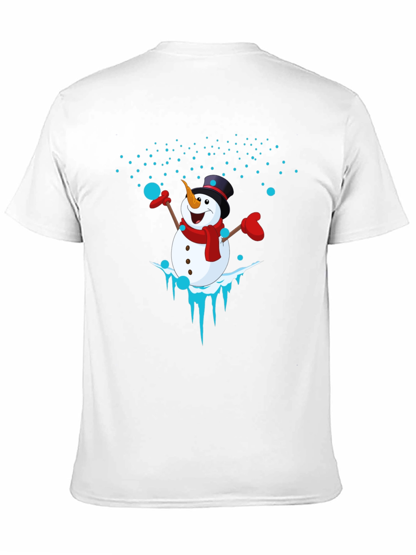 Black Snowman Graphic Tee - Holiday Cheer view 11