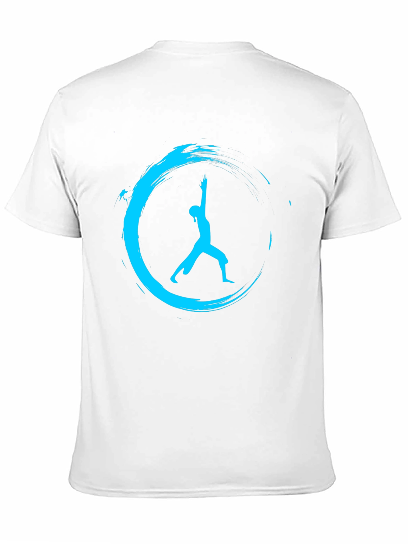 Black Zen Yoga Pose Black T-Shirt view 11