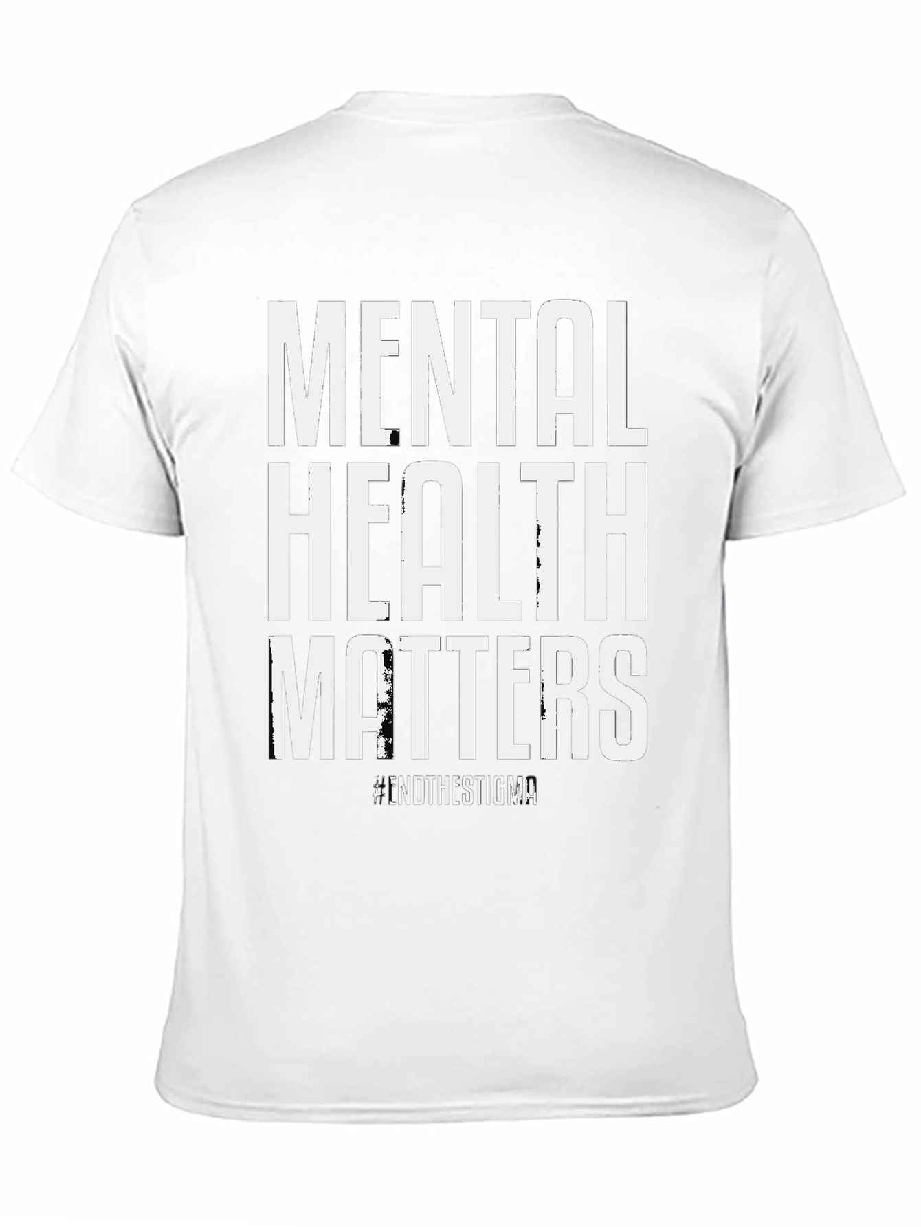 Black Mental Health Matters T-Shirt - End the Stigma view 11