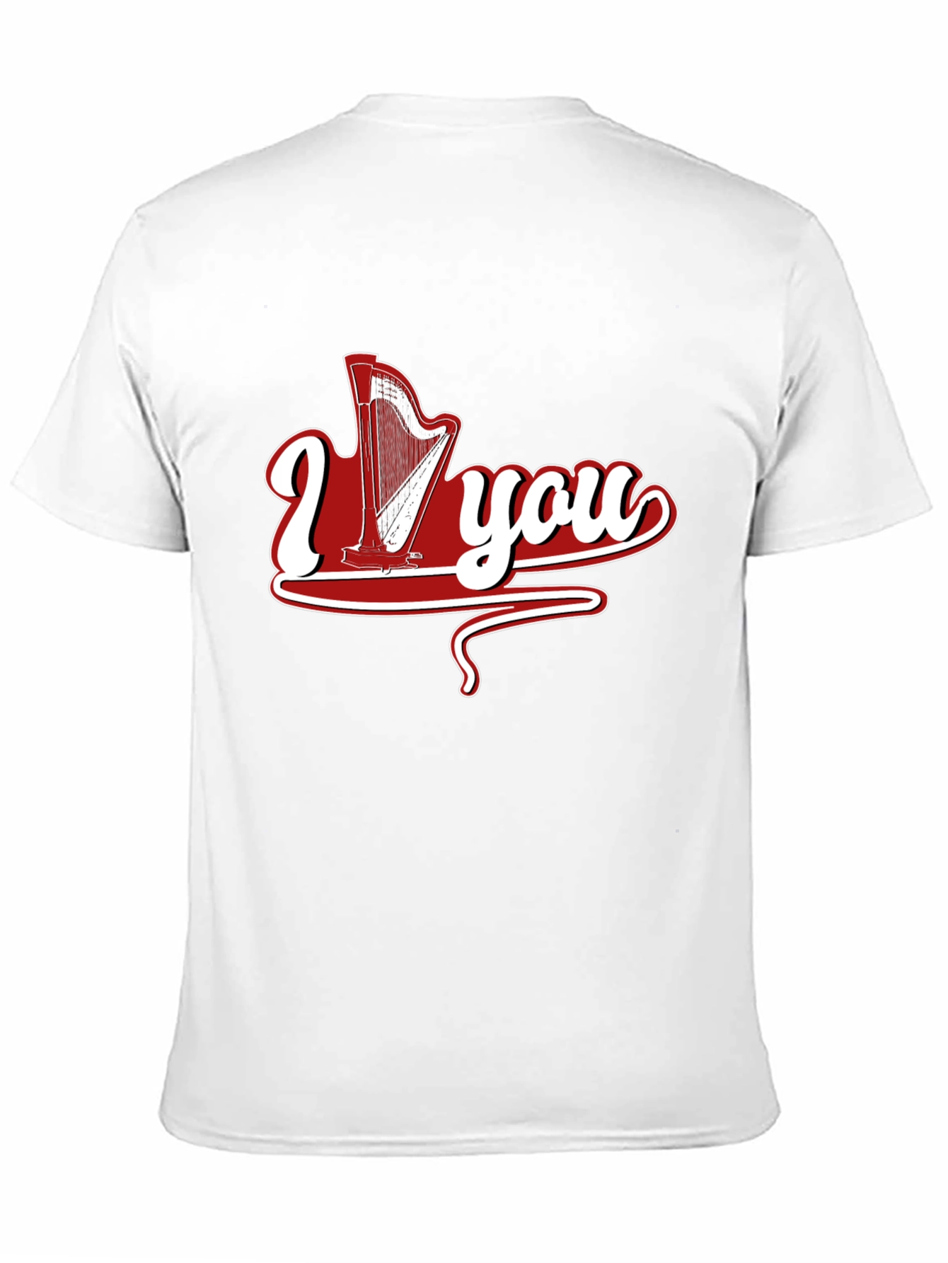 Black Harp Music Lover T-Shirt view 11