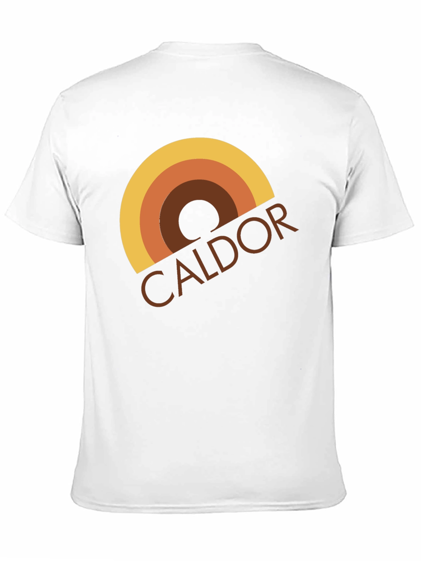 Black Retro Caldor Style T-Shirt view 11