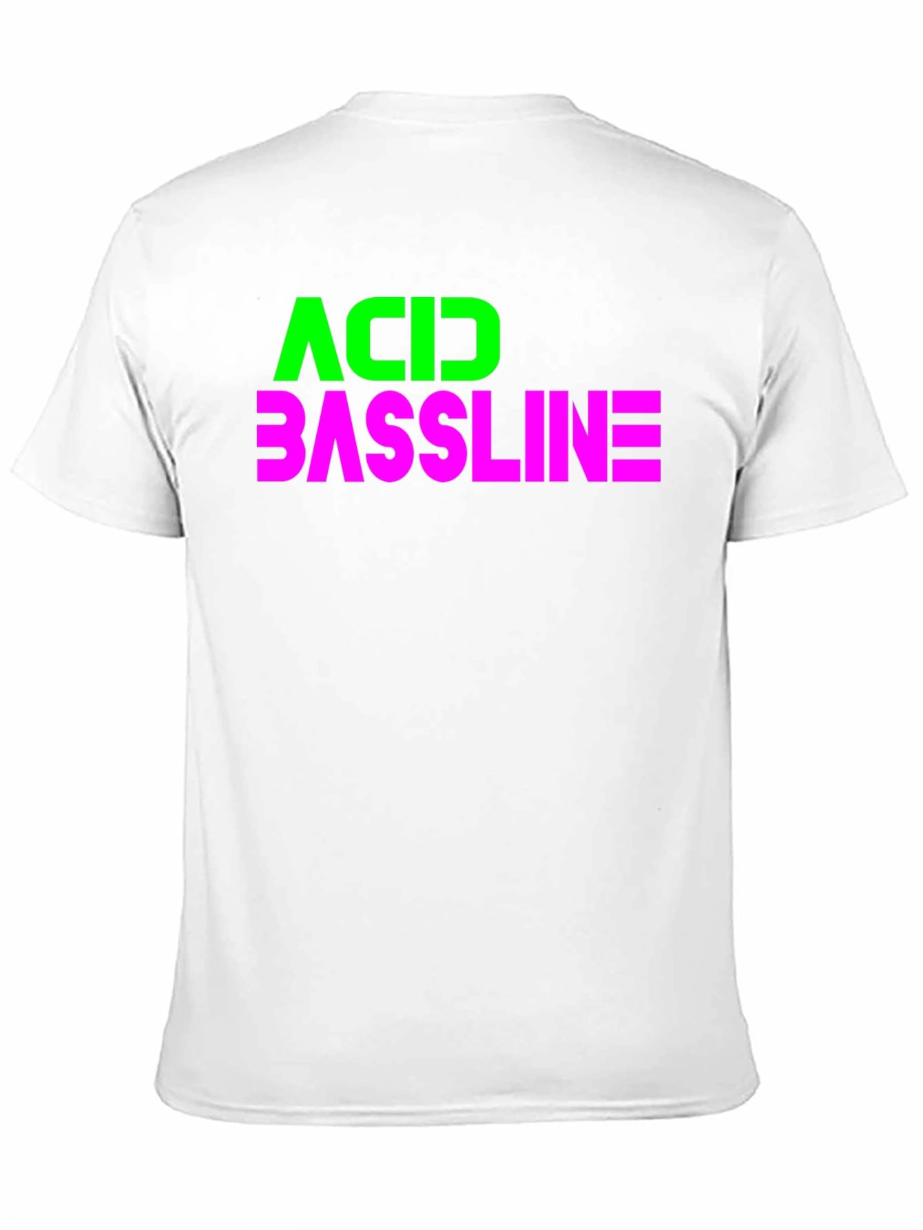 Black Acid Bassline Graphic Tee - Bold Statement Shirt view 11