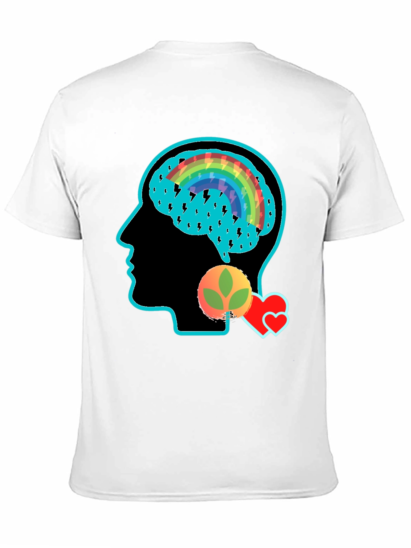 Black Creative Mind Graphic Tee - Black T-Shirt view 11
