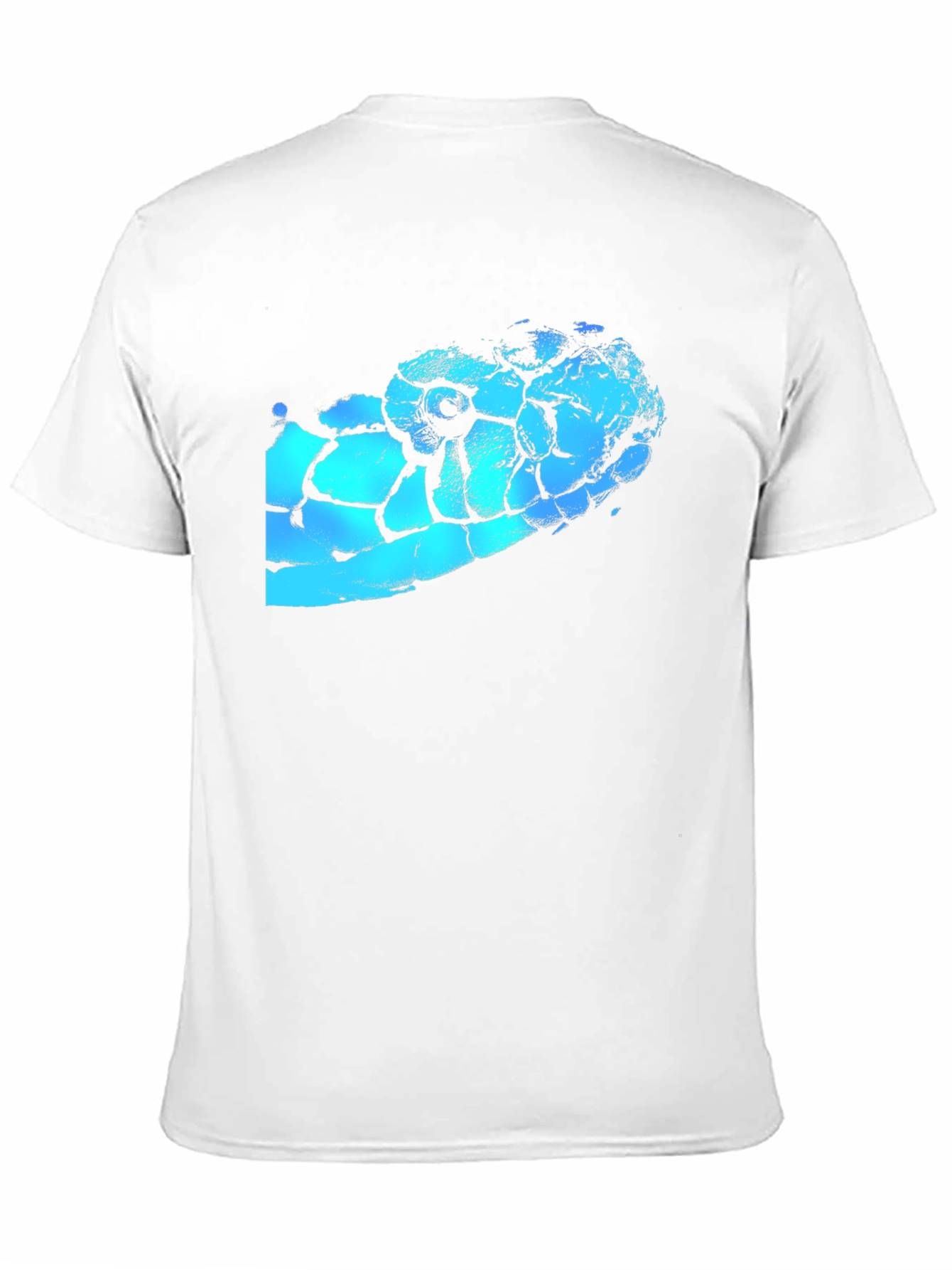 Black Snake Head Graphic Black T-Shirt view 11