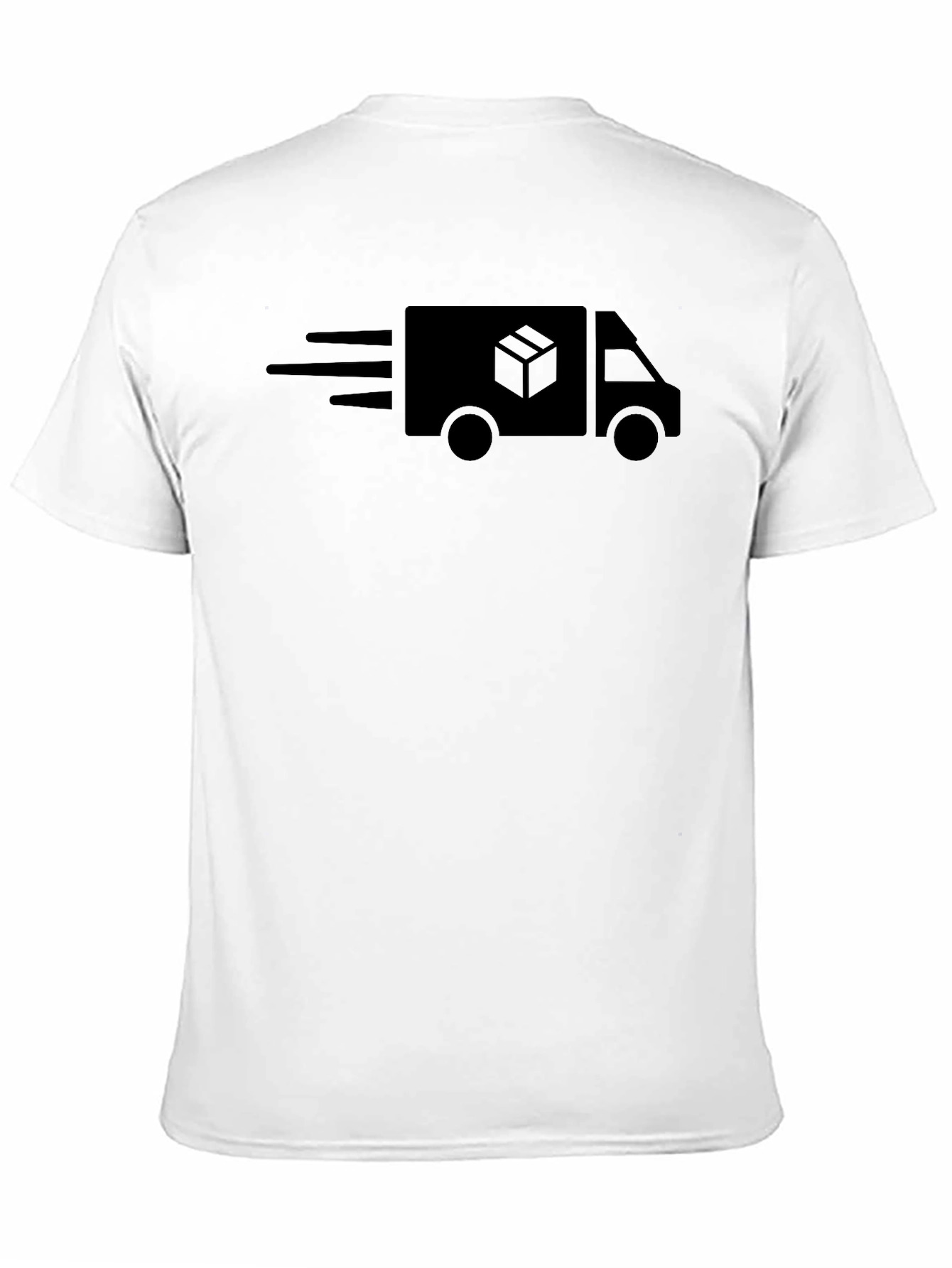 Black Express Delivery Black Graphic Tee - Fast Shipping view 11