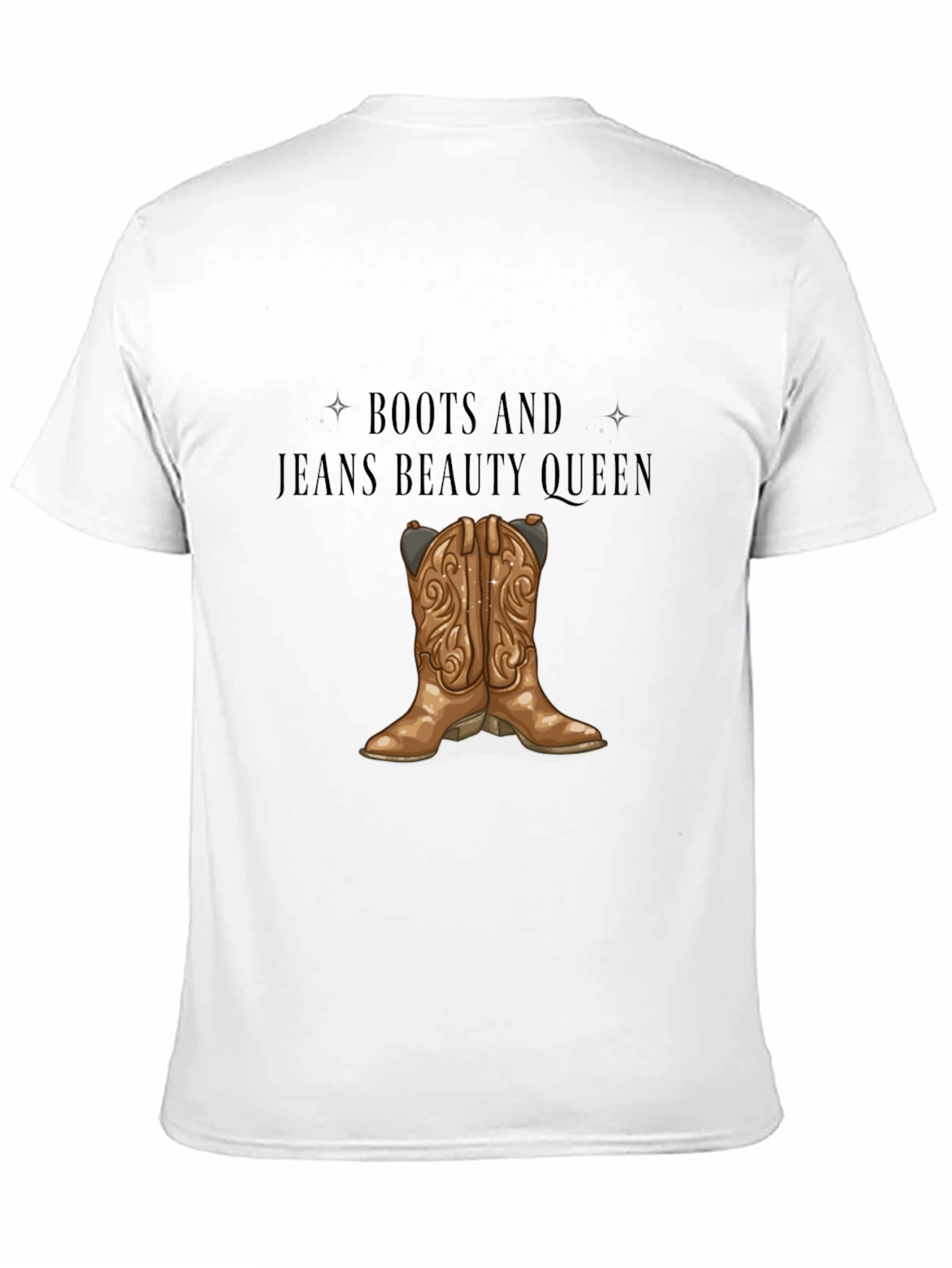 Boots and Jeans Beauty Queen Tee - 11
