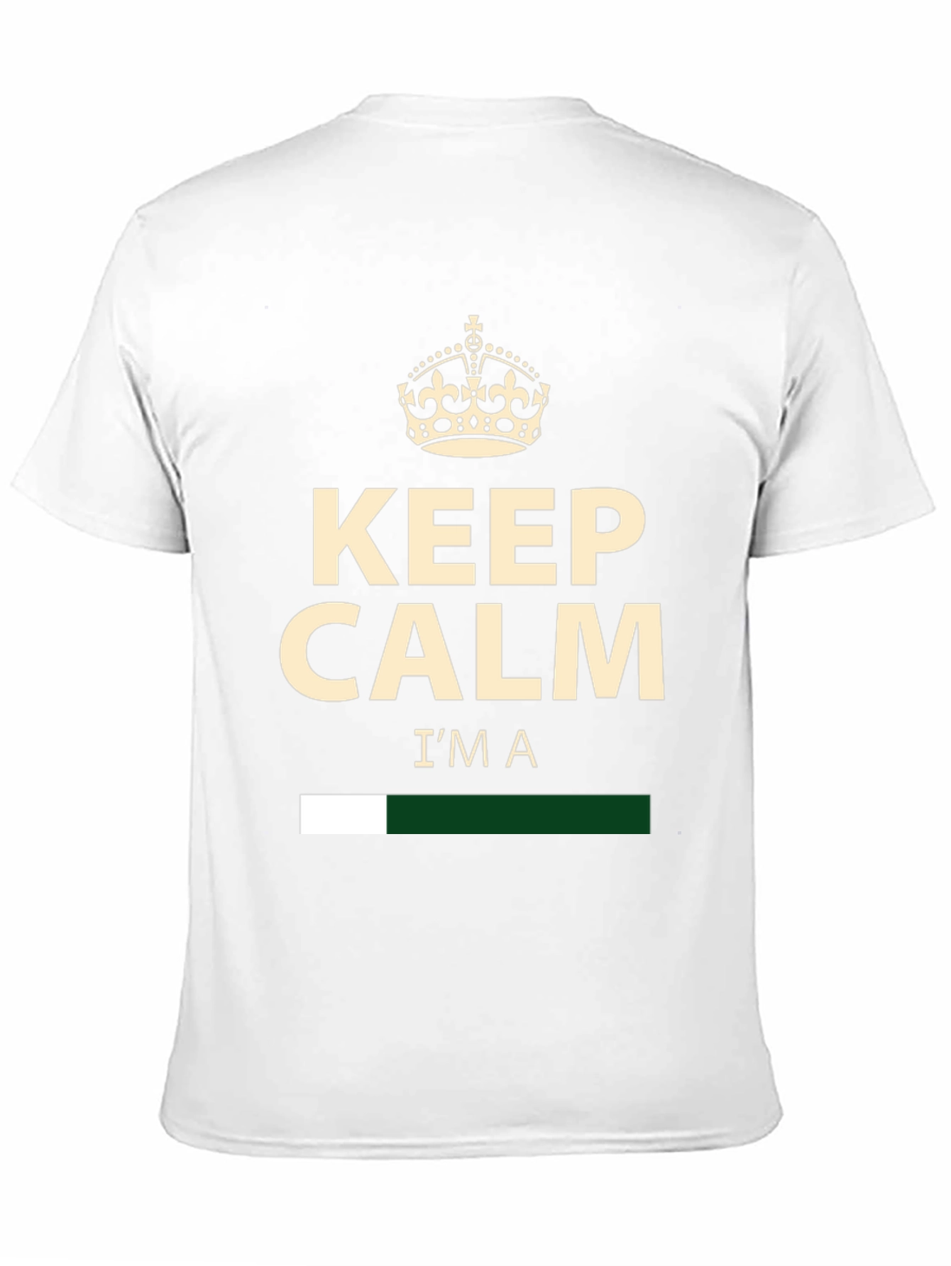 Black Keep Calm I'm A... Graphic Tee view 11