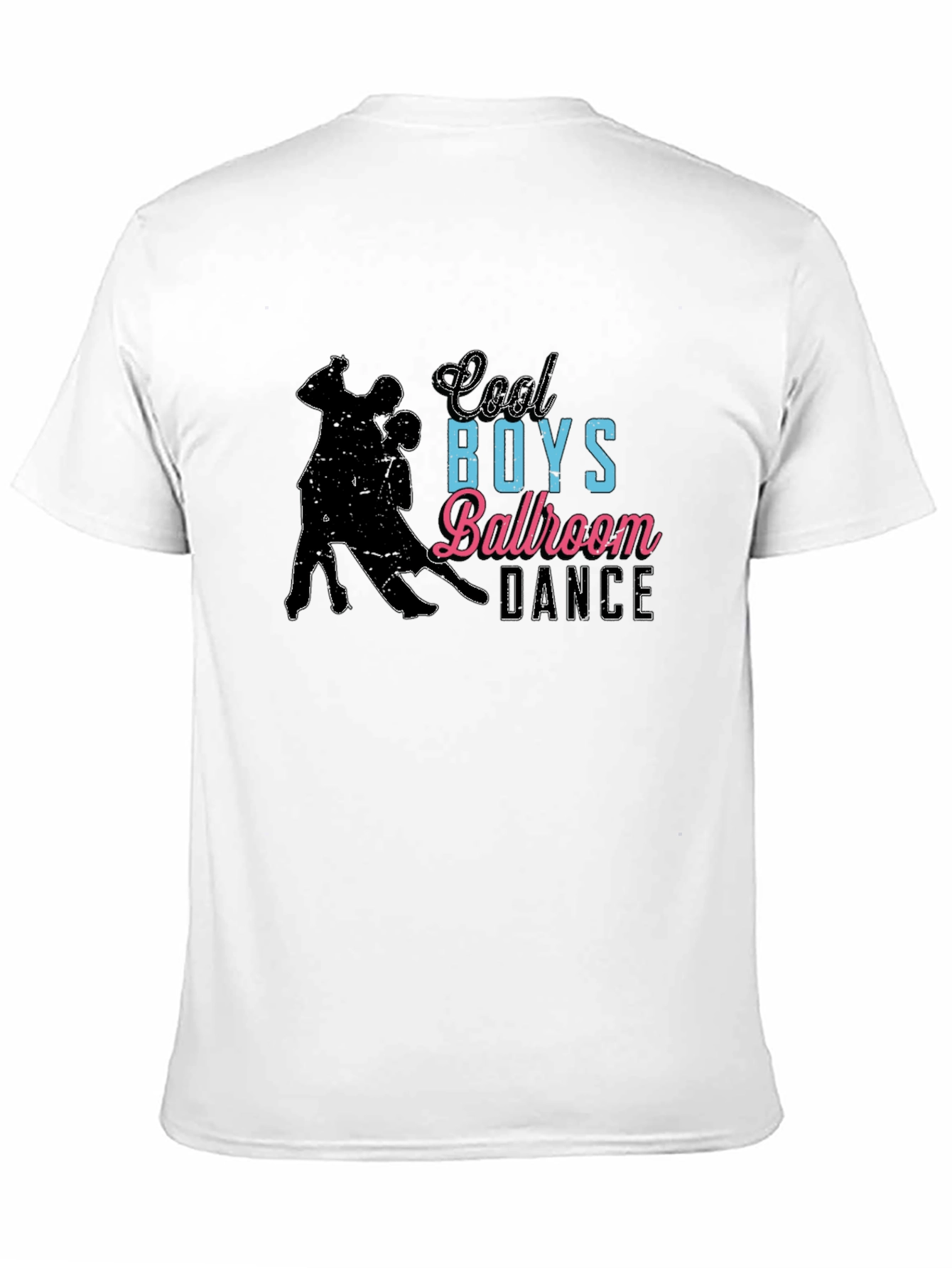 Black Cool Boys Ballroom Dance Graphic T-Shirt view 11