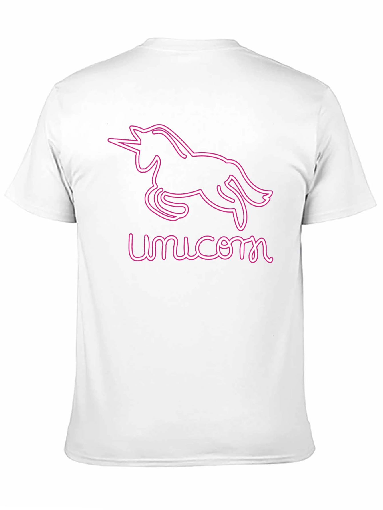 Black Unicorn Neon Graphic Tee - Black view 11