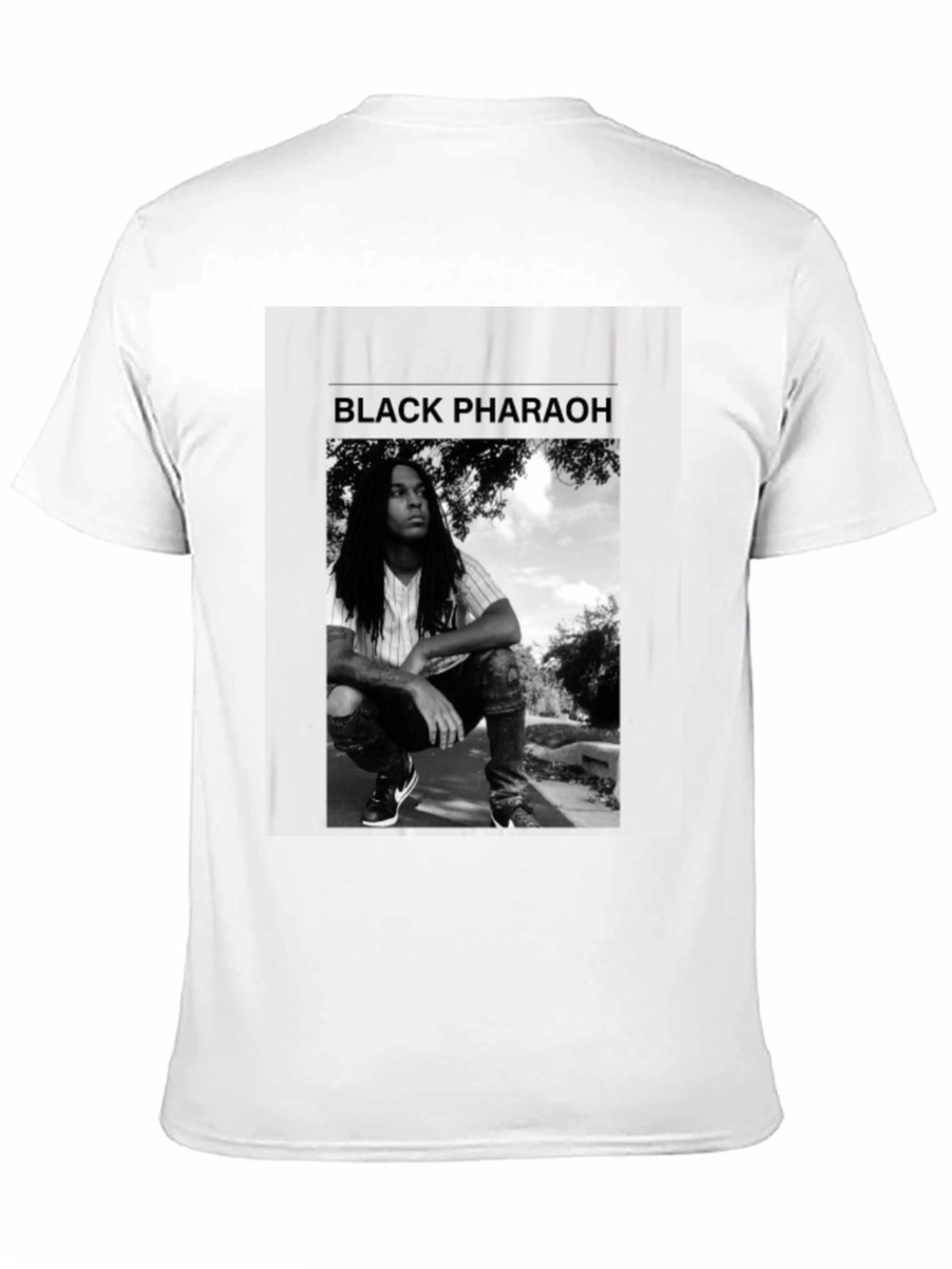 Black Black Pharaoh Graphic Tee - Unisex Soft Cotton T-Shirt view 11