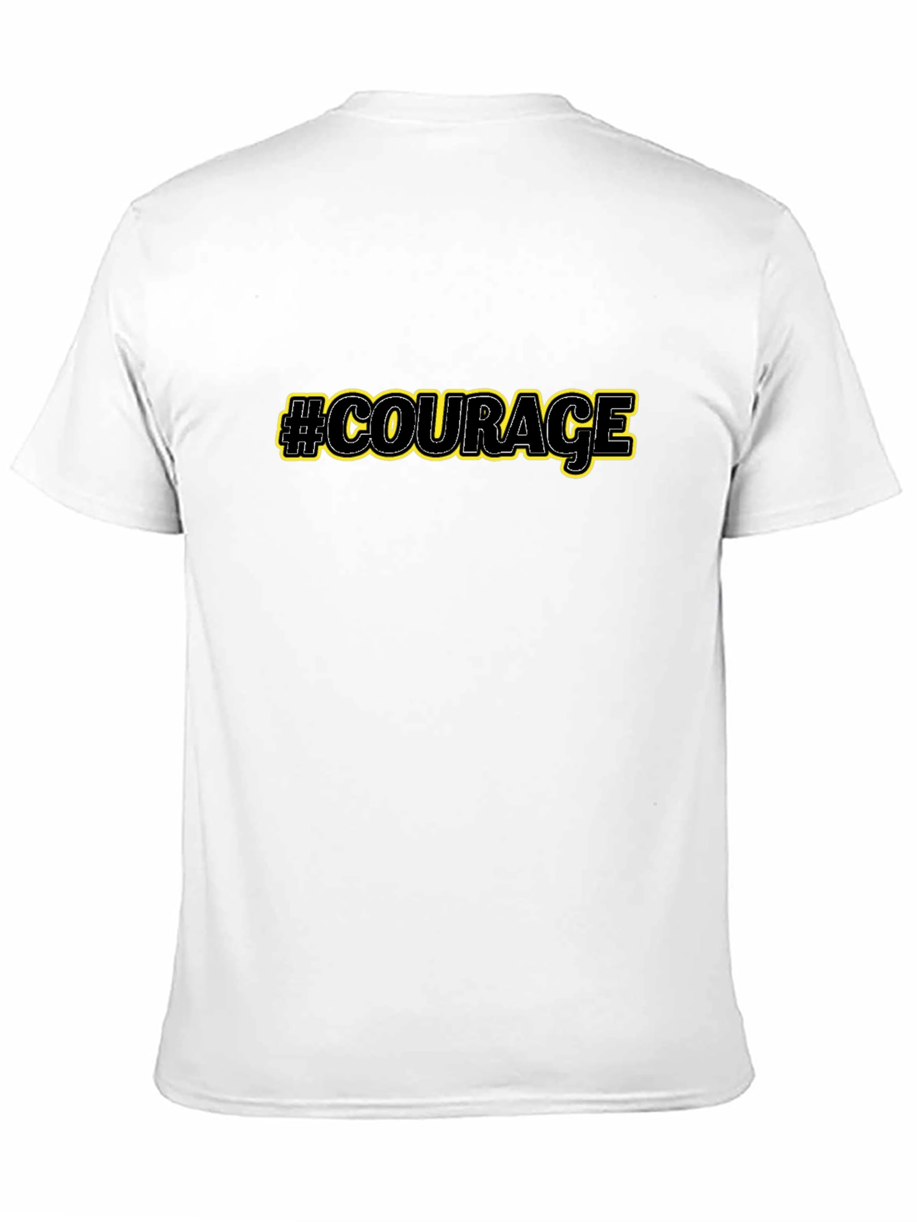 Black Courage Graphic Tee - Black view 11