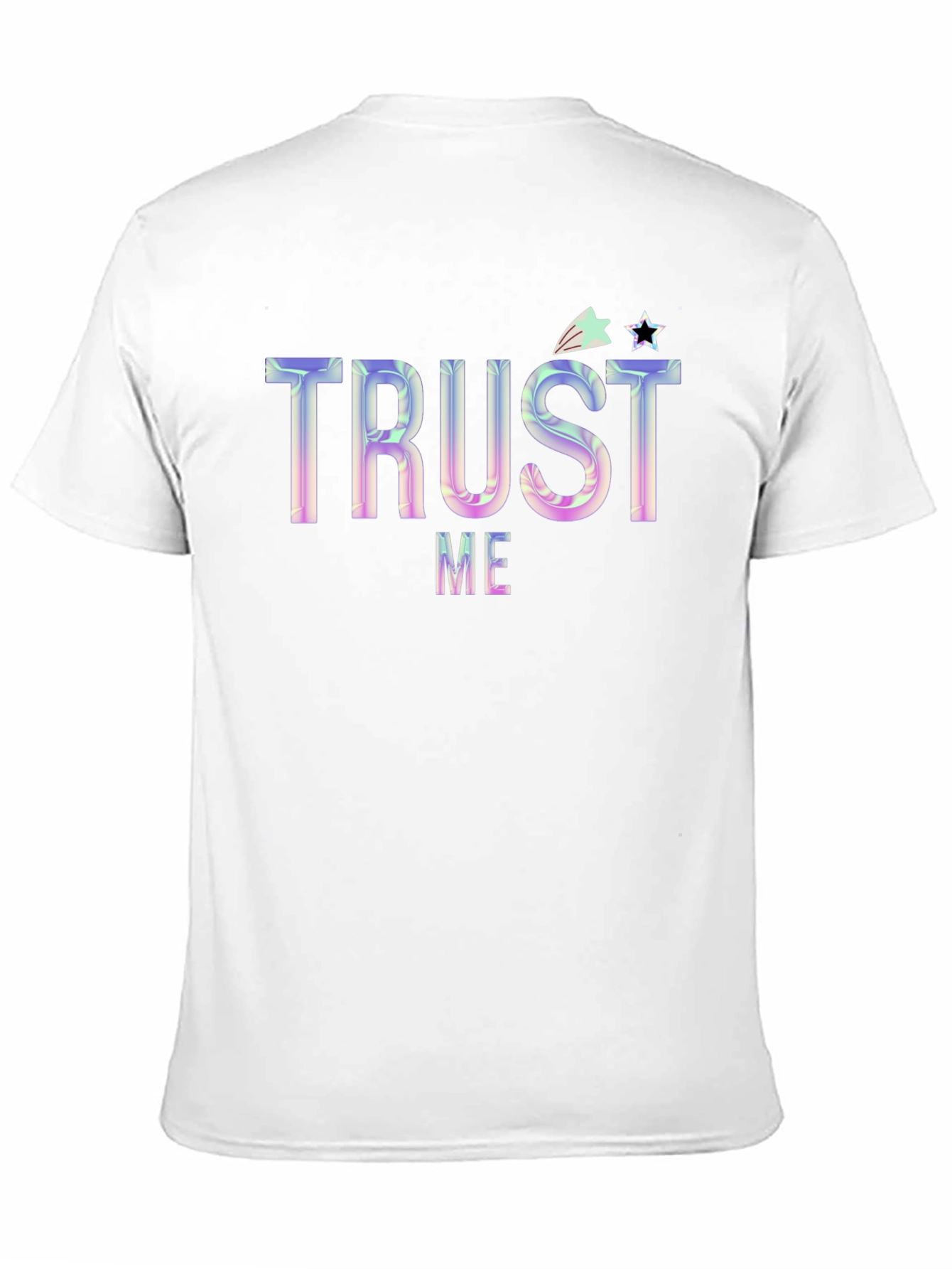 Black Trust Me Graphic Tee - Trendy Unisex T-Shirt view 11