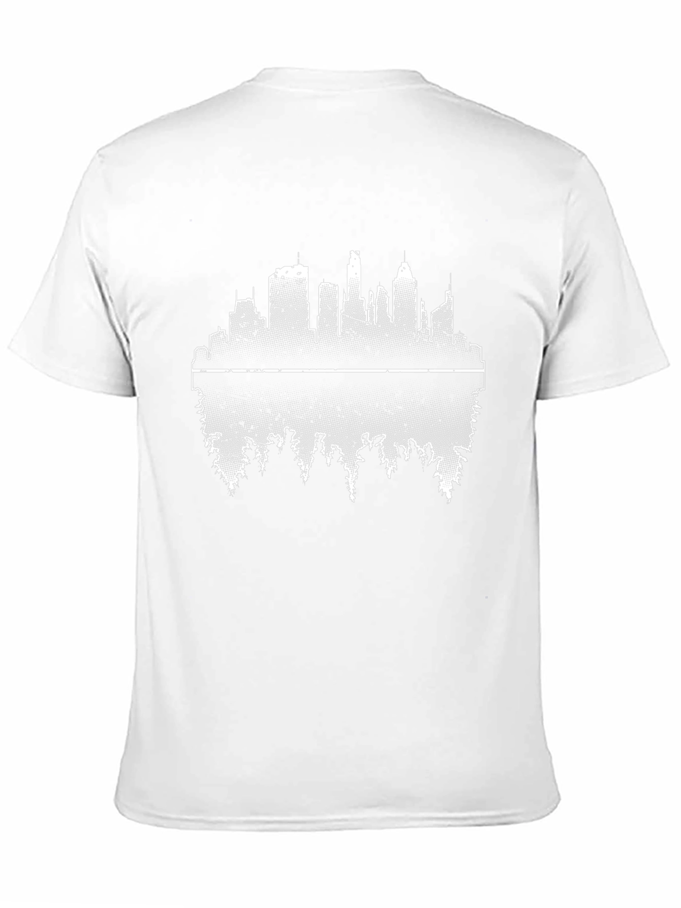 Black City and Nature T-Shirt view 11