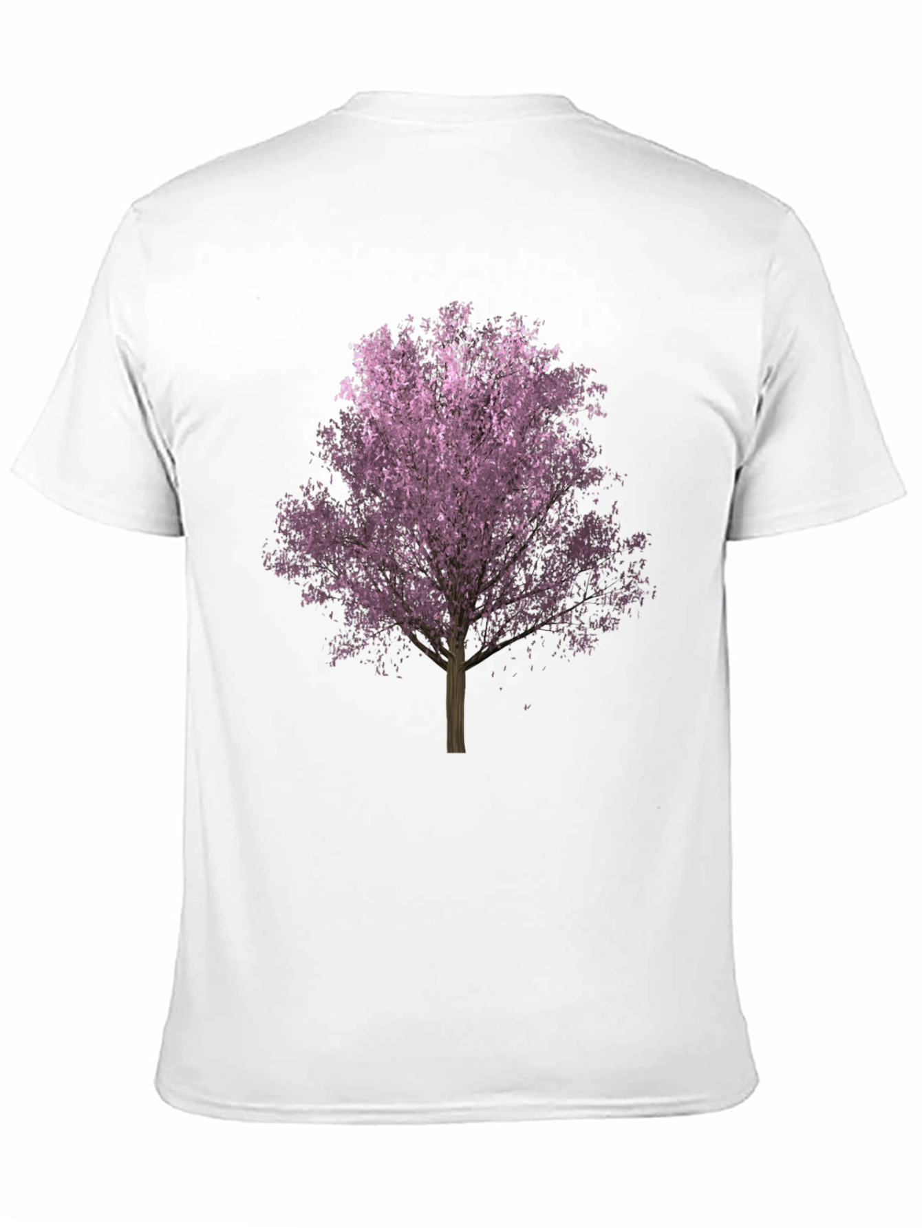 Black Blossom Tree Graphic T-Shirt - Men's Black Tee view 11