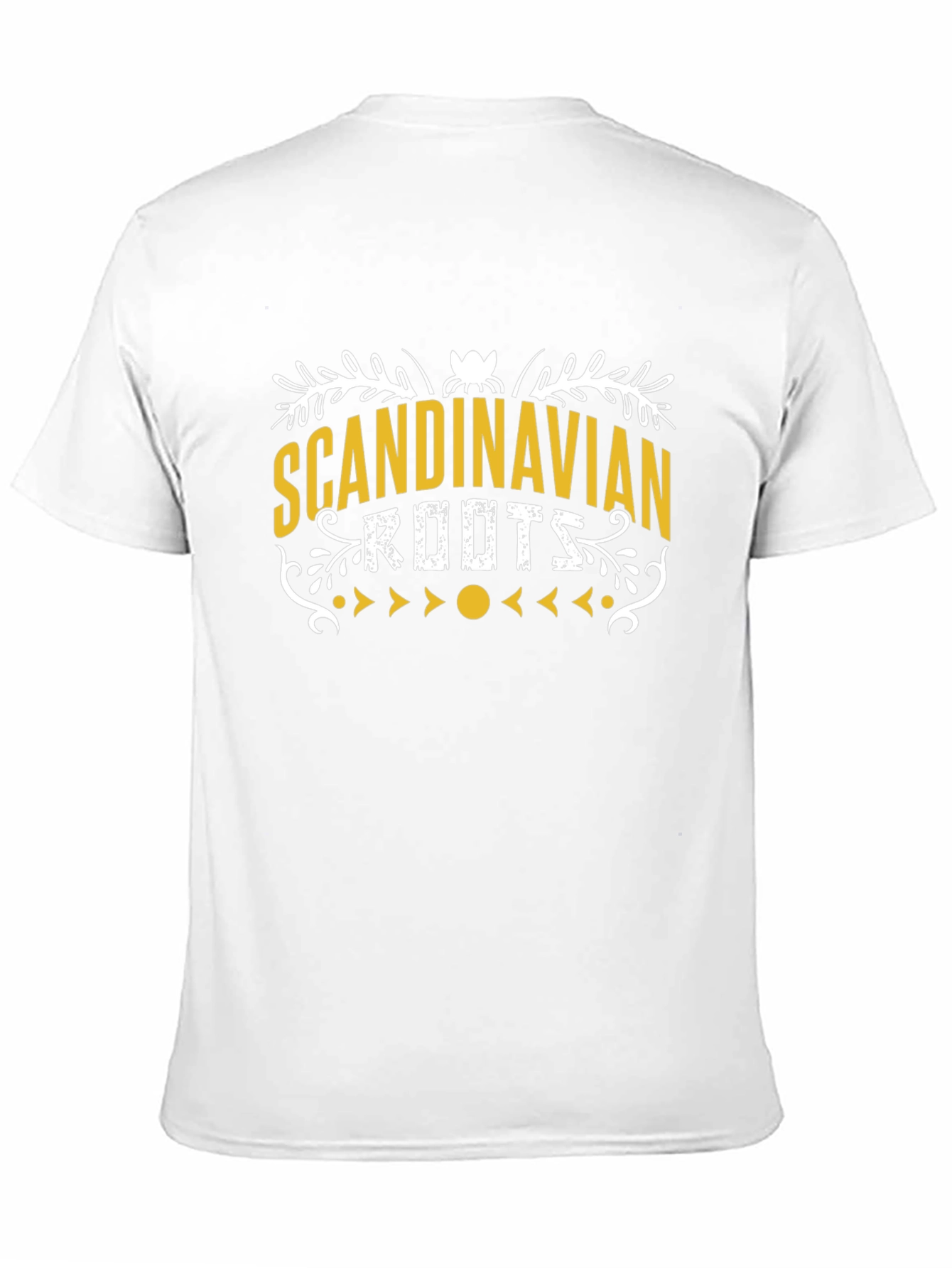 Black Scandinavian Roots Graphic Tee view 11