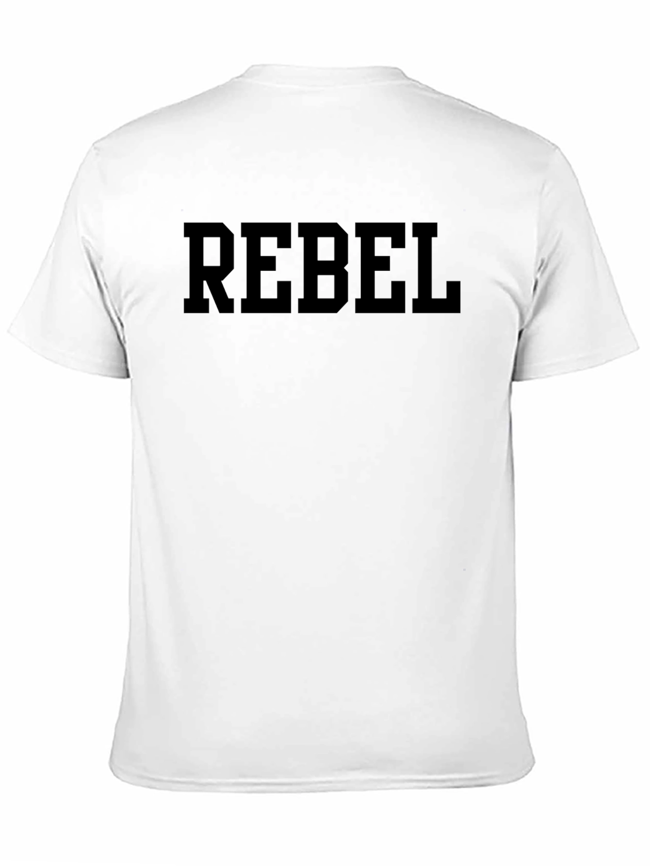 Black Rebel Graphic Tee - Classic Black T-Shirt view 11