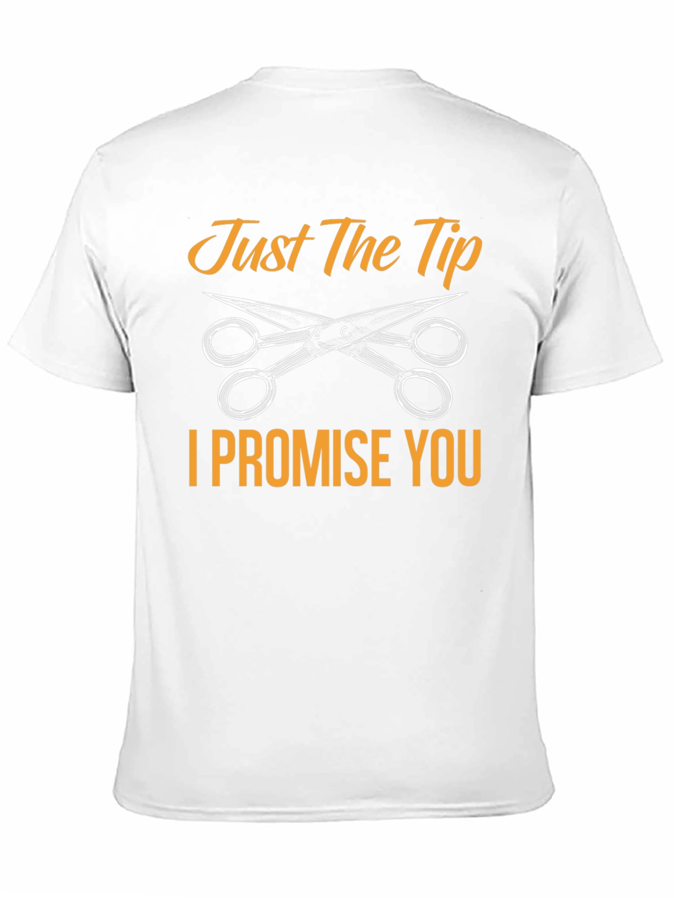 Black Just The Tip Men's Graphic T-Shirt view 11