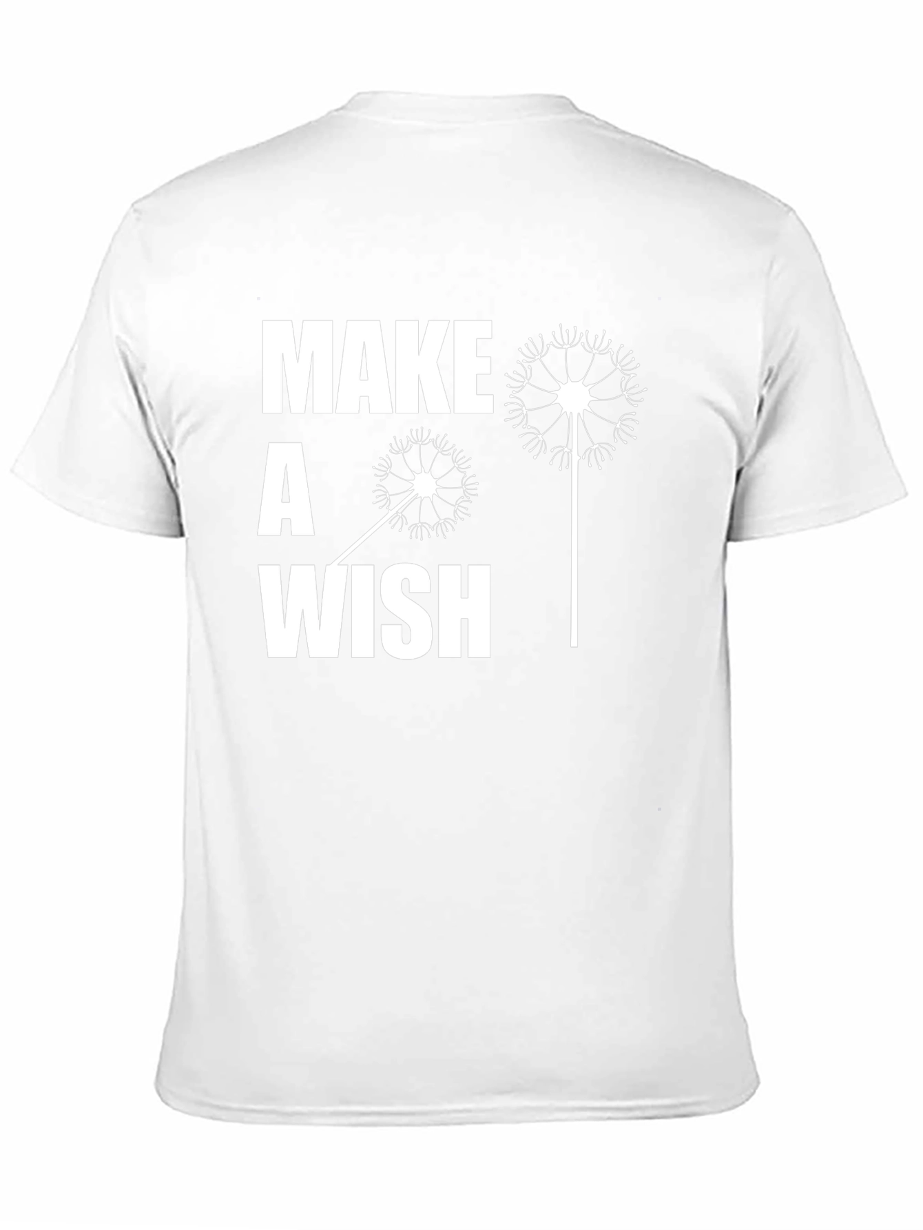 Black Make a Wish Graphic Tee - Casual Black T-Shirt view 11