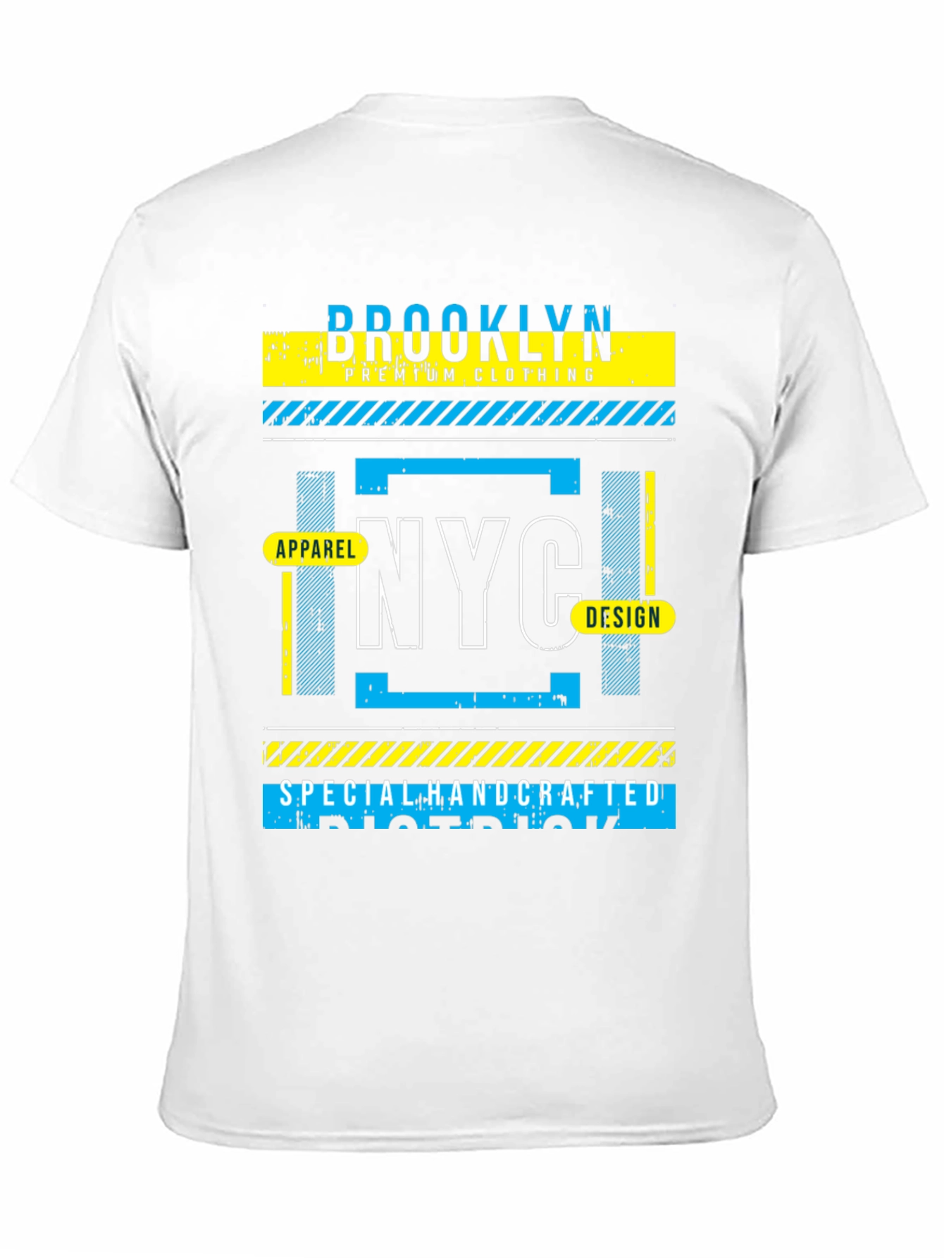 Black Brooklyn NYC Graphic Print T-Shirt view 11