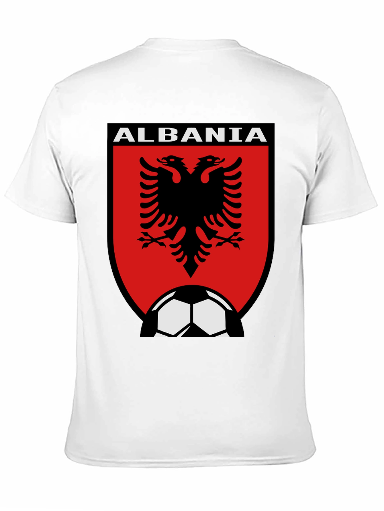 Albania Soccer T-Shirt | Double Headed Eagle - 11