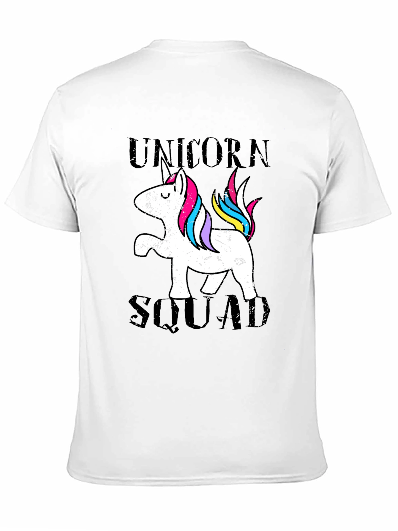 Black Unicorn Squad Black T-Shirt view 11