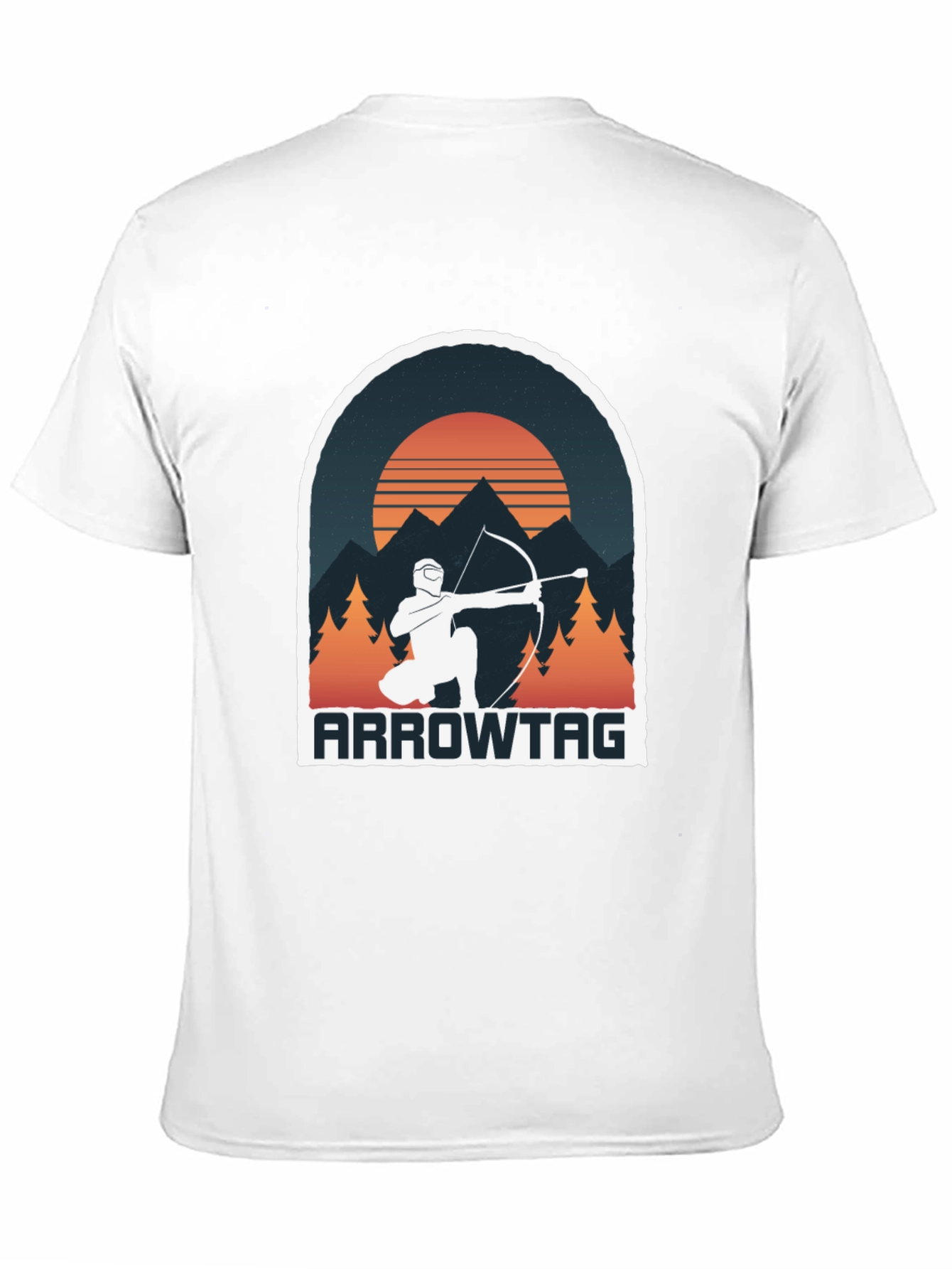 Black Arrowtag Graphic Tee - Outdoor Adventure Shirt view 11