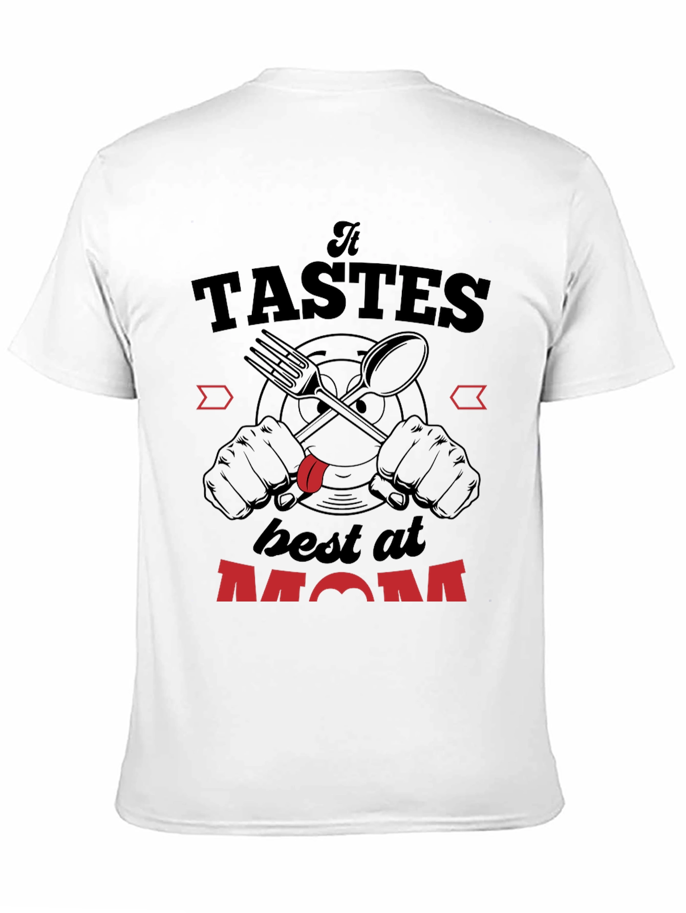 Black Taste Best at Mom Black Graphic Tee view 11