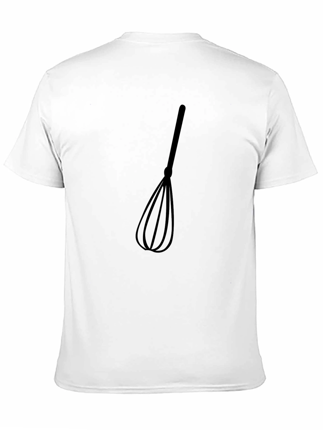 Black Whisk Graphic T-Shirt - Casual Black Tee for Culinary Enthusiasts view 11