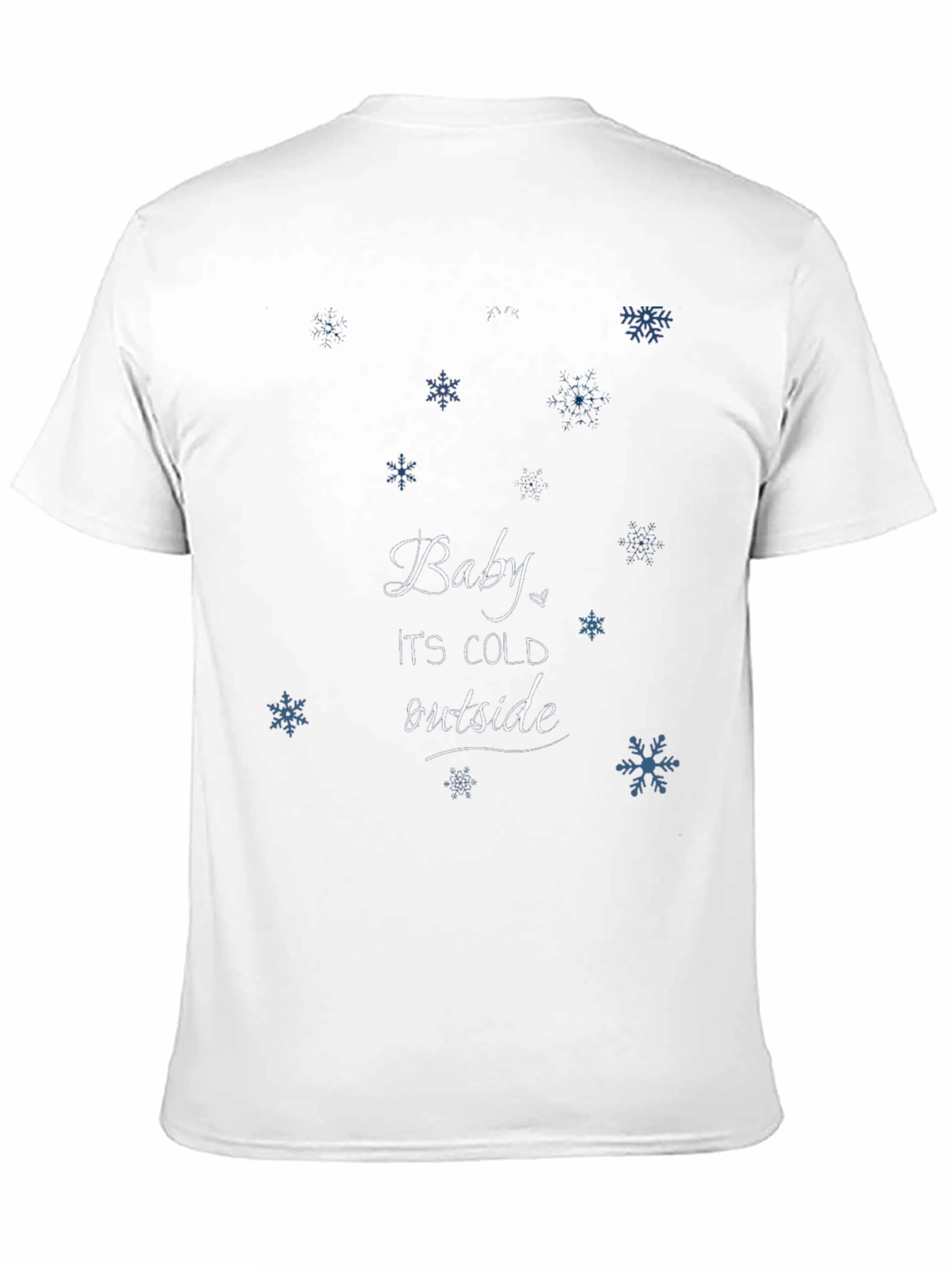 Black Baby It's Cold Outside T-Shirt view 11