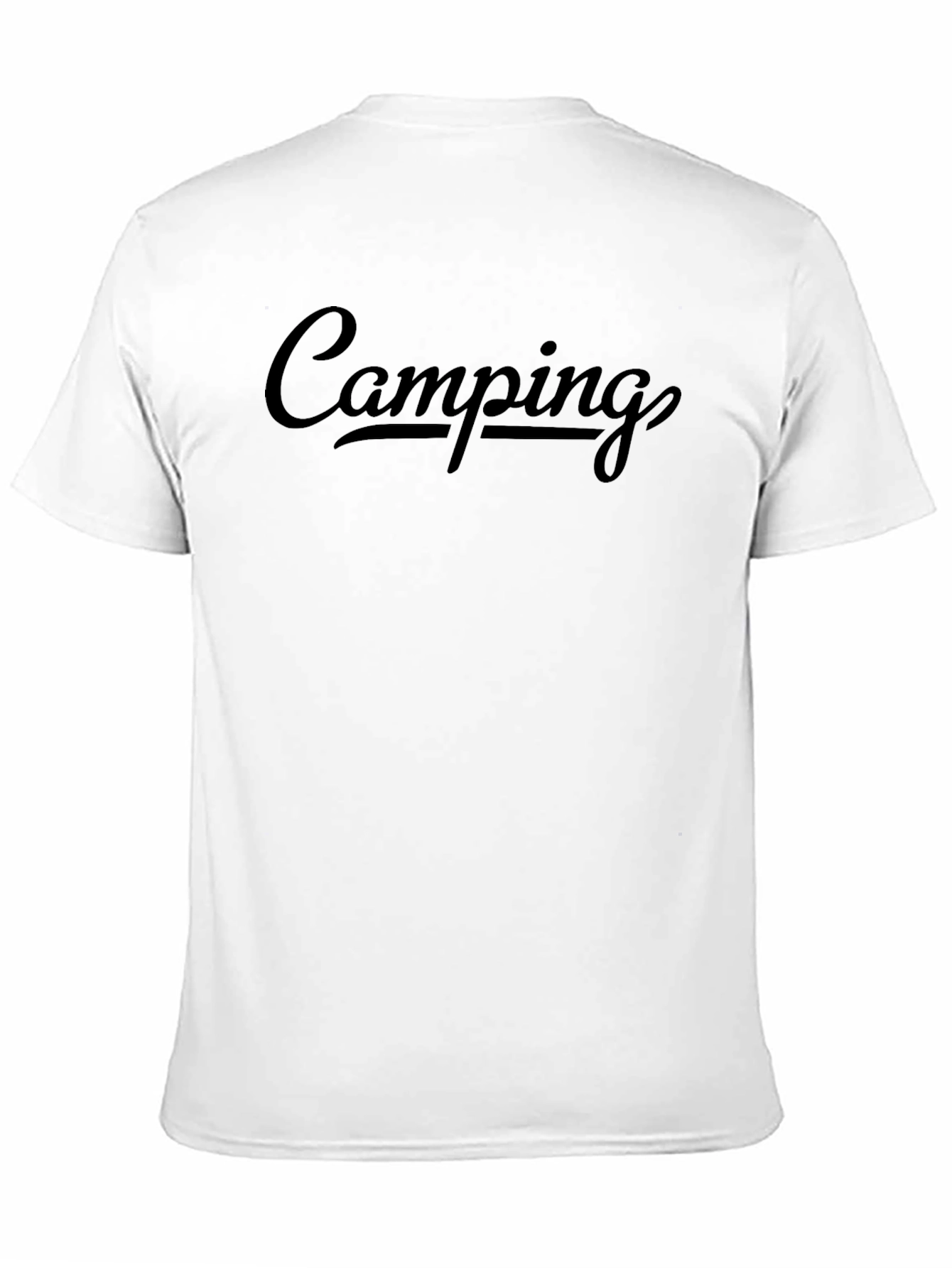 Camping T-Shirt - Black Graphic Tee for Outdoor Adventures - 11