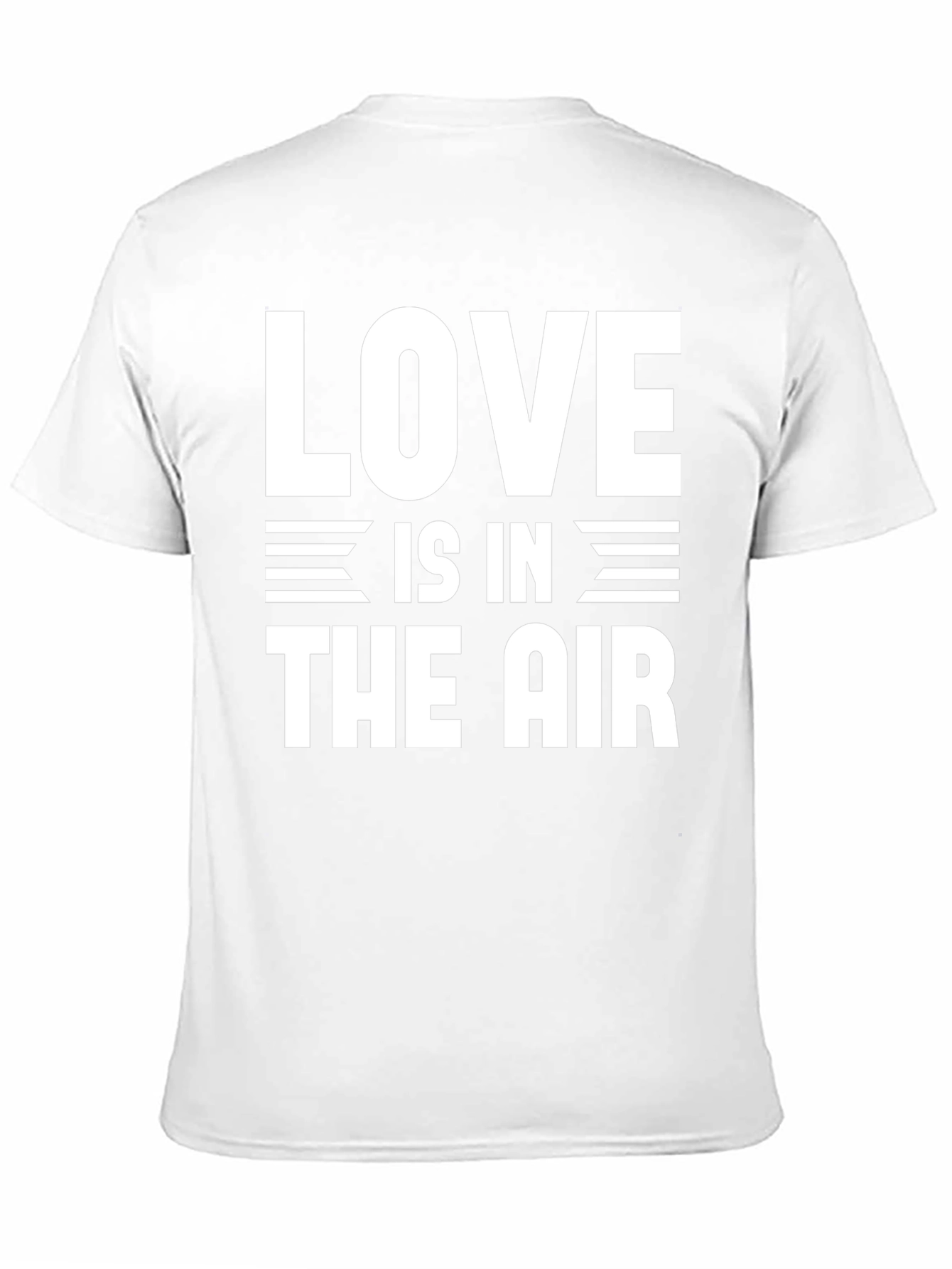 Black Love Is In The Air Graphic Tee - Black view 11