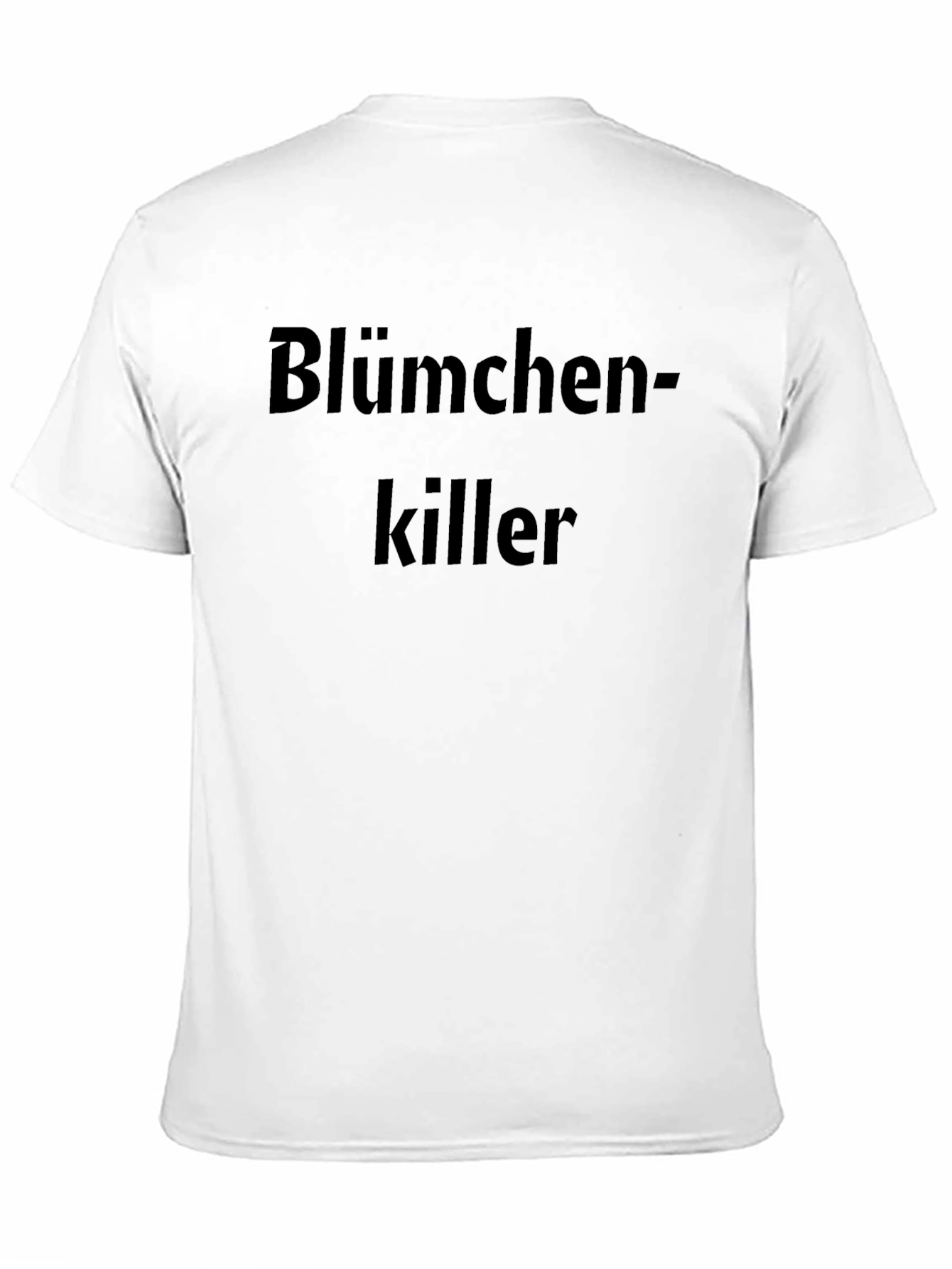 Black Blümchen-killer Graphic Tee - Bold Statement T-Shirt view 11