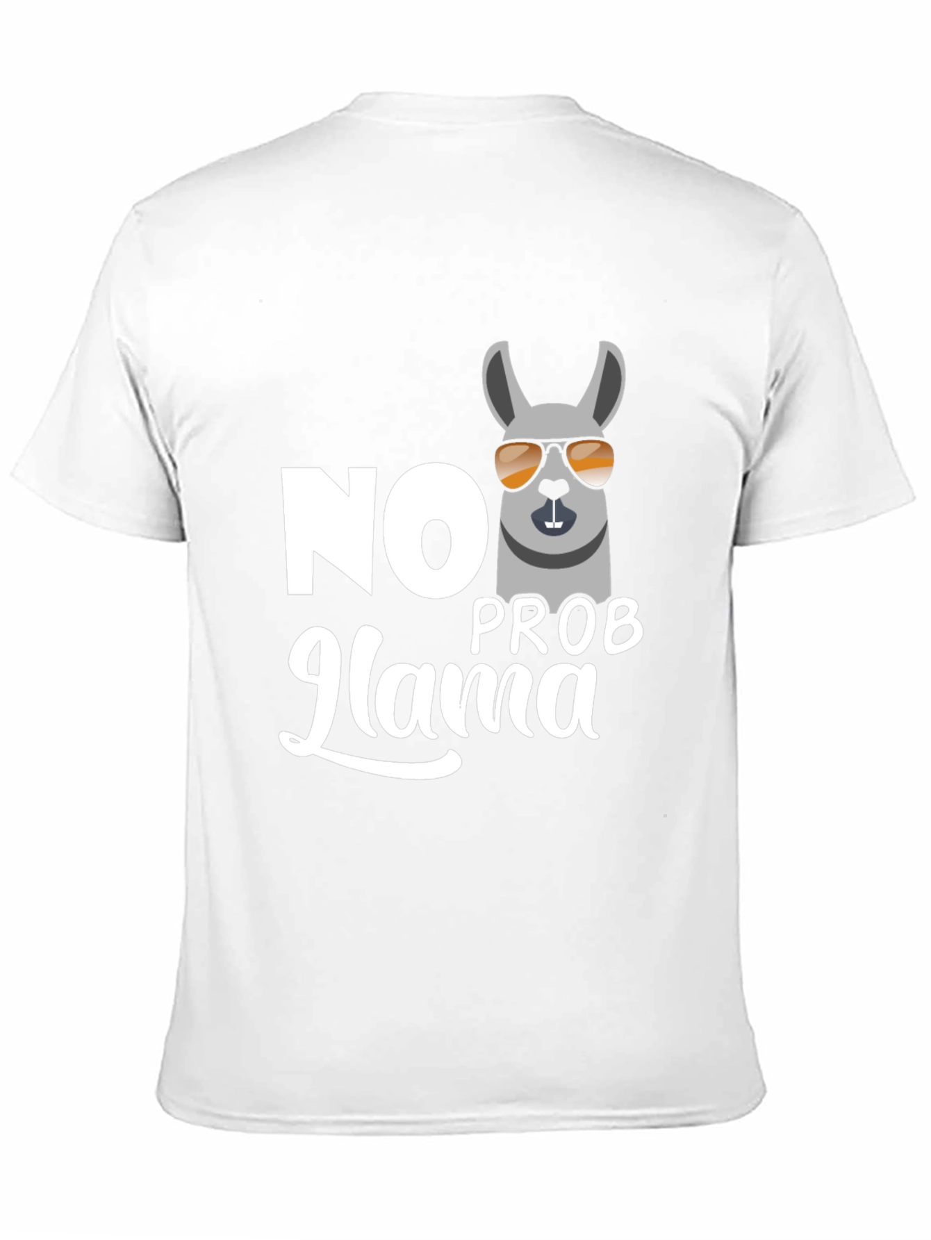 Black No Prob-llama Graphic T-Shirt view 11