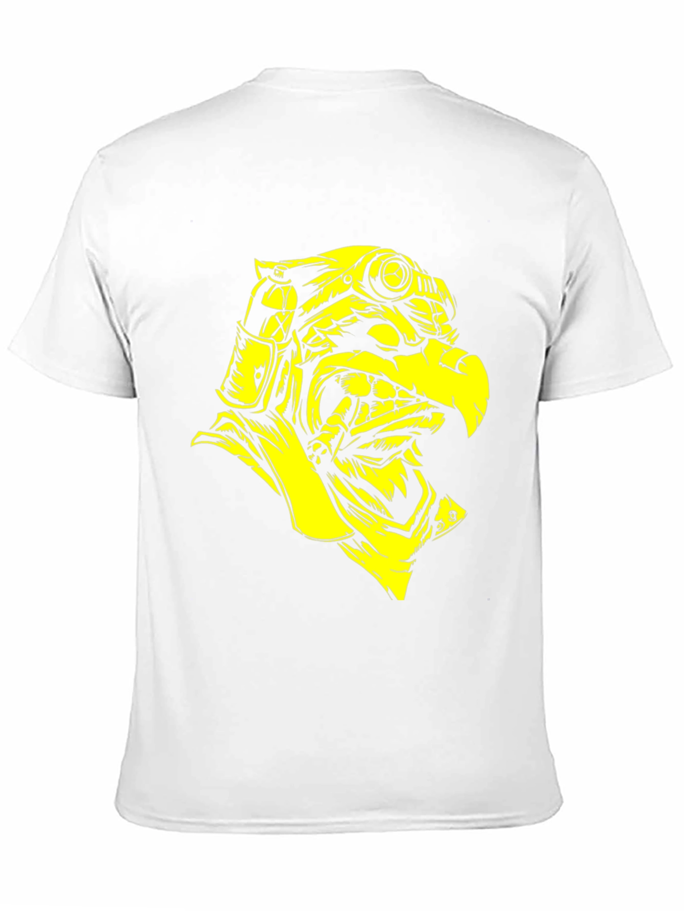 Black Steampunk Eagle Graphic Tee - Black view 11