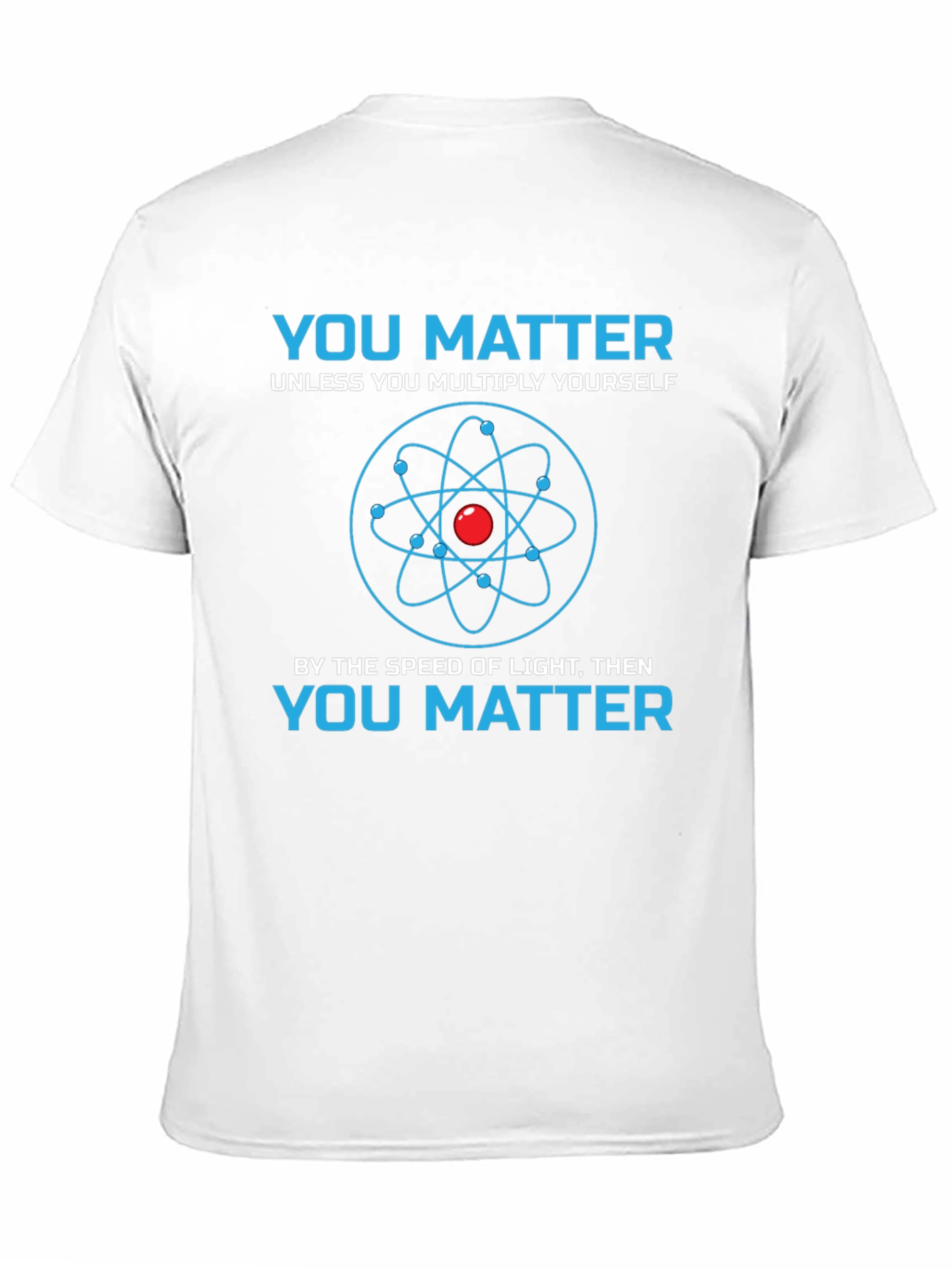 Black You Matter Science T-Shirt - Novelty Physics Tee view 11