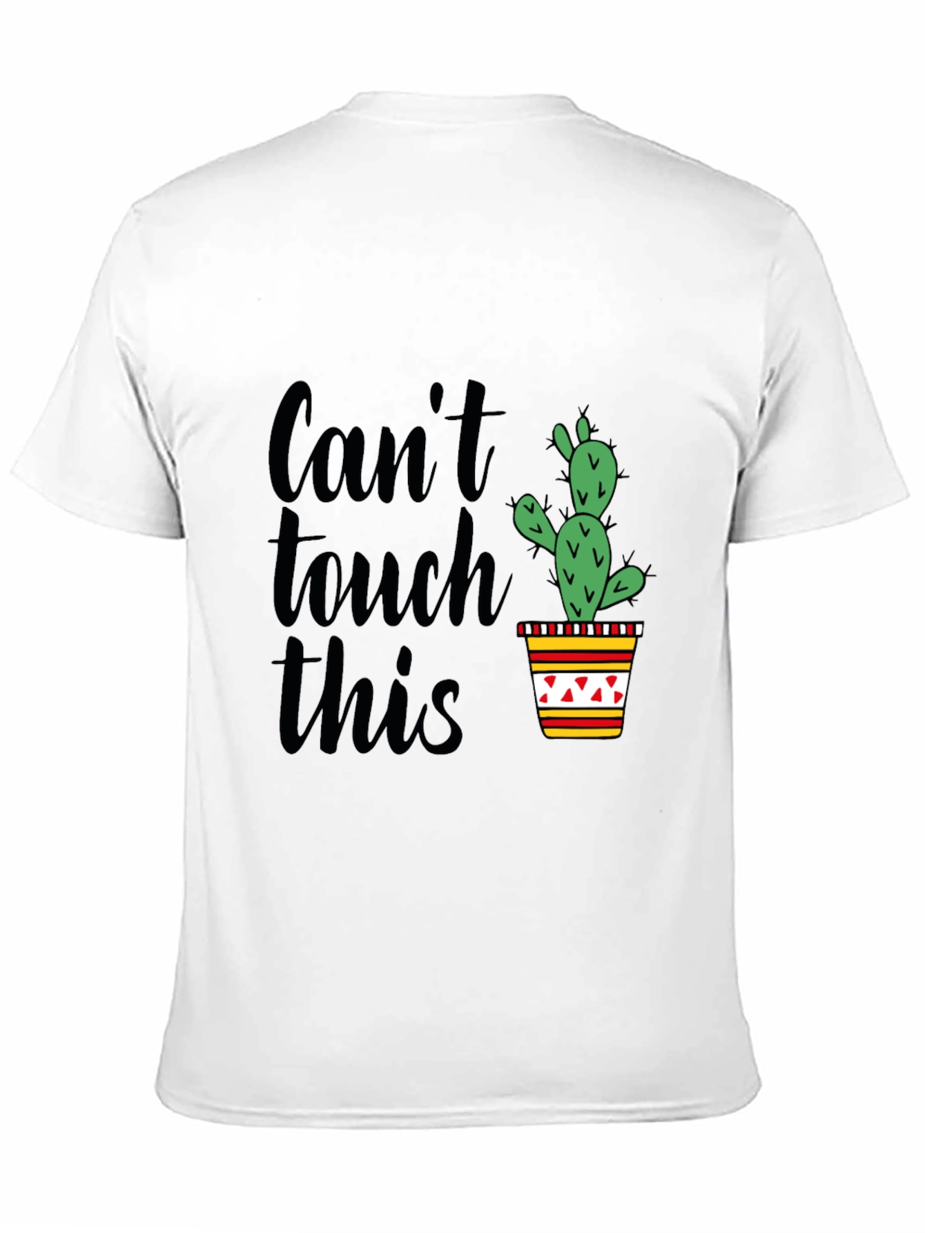Black Can't Touch This Cactus Graphic Tee view 11